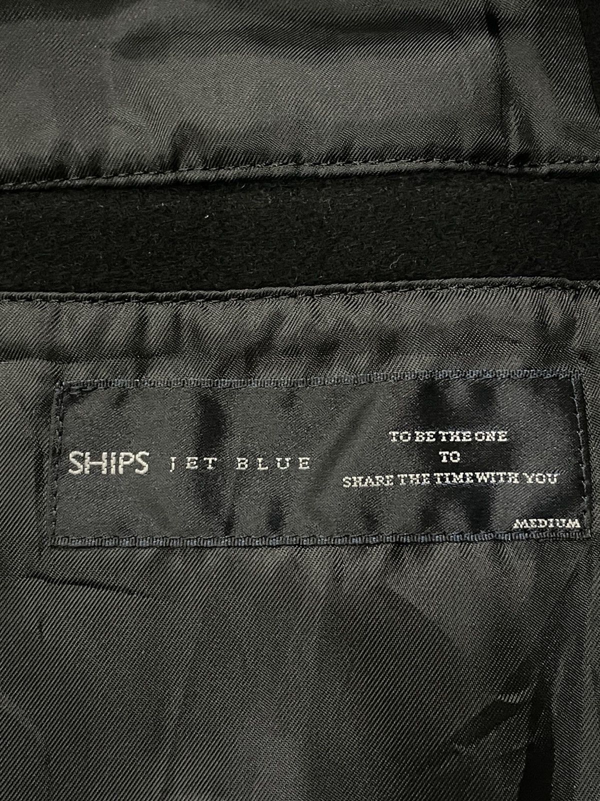 SHIPS Ships Jet Blue Jacket wool Size US S / EU 44-46 / 1 - 4 Thumbnail