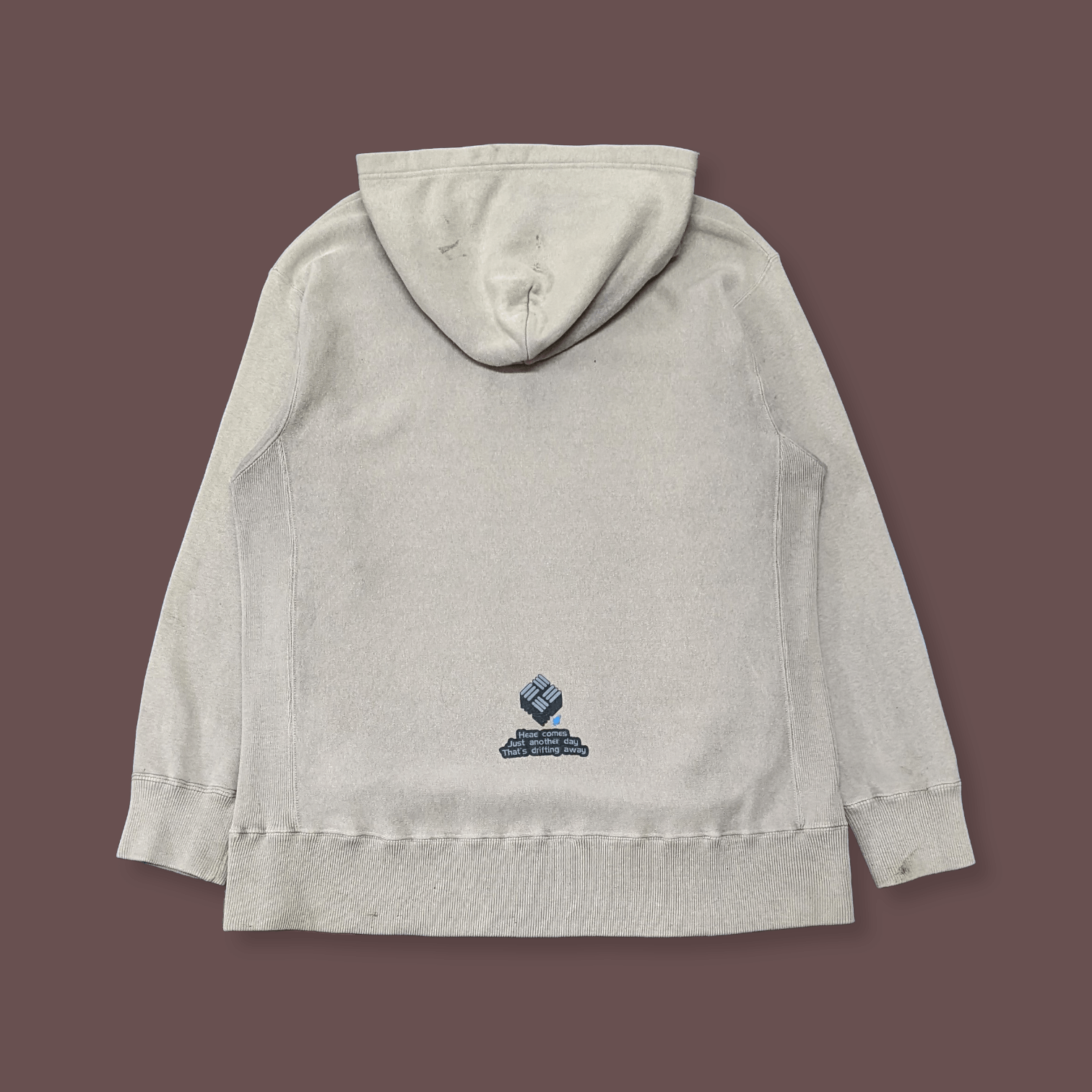 Japanese Brand × Seditionaries × Vintage Vintage 90s Japan Streetwear Slipping Away Distressed Hoodie Size US L / EU 52-54 / 3 - 2 Thumbnail