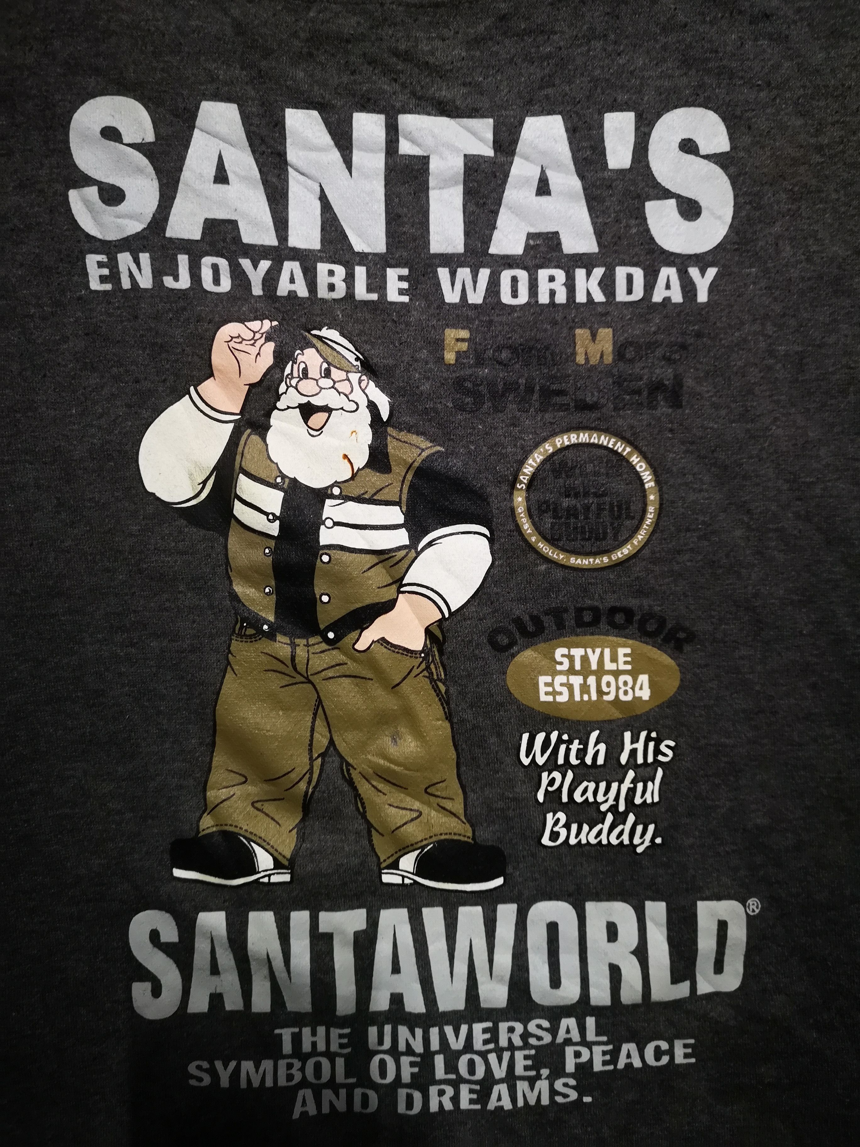 Captain Santors × Japanese Brand × Vintage 🔥Vintage Sweatshirt Captain Santa Size US M / EU 48-50 / 2 - 3 Thumbnail