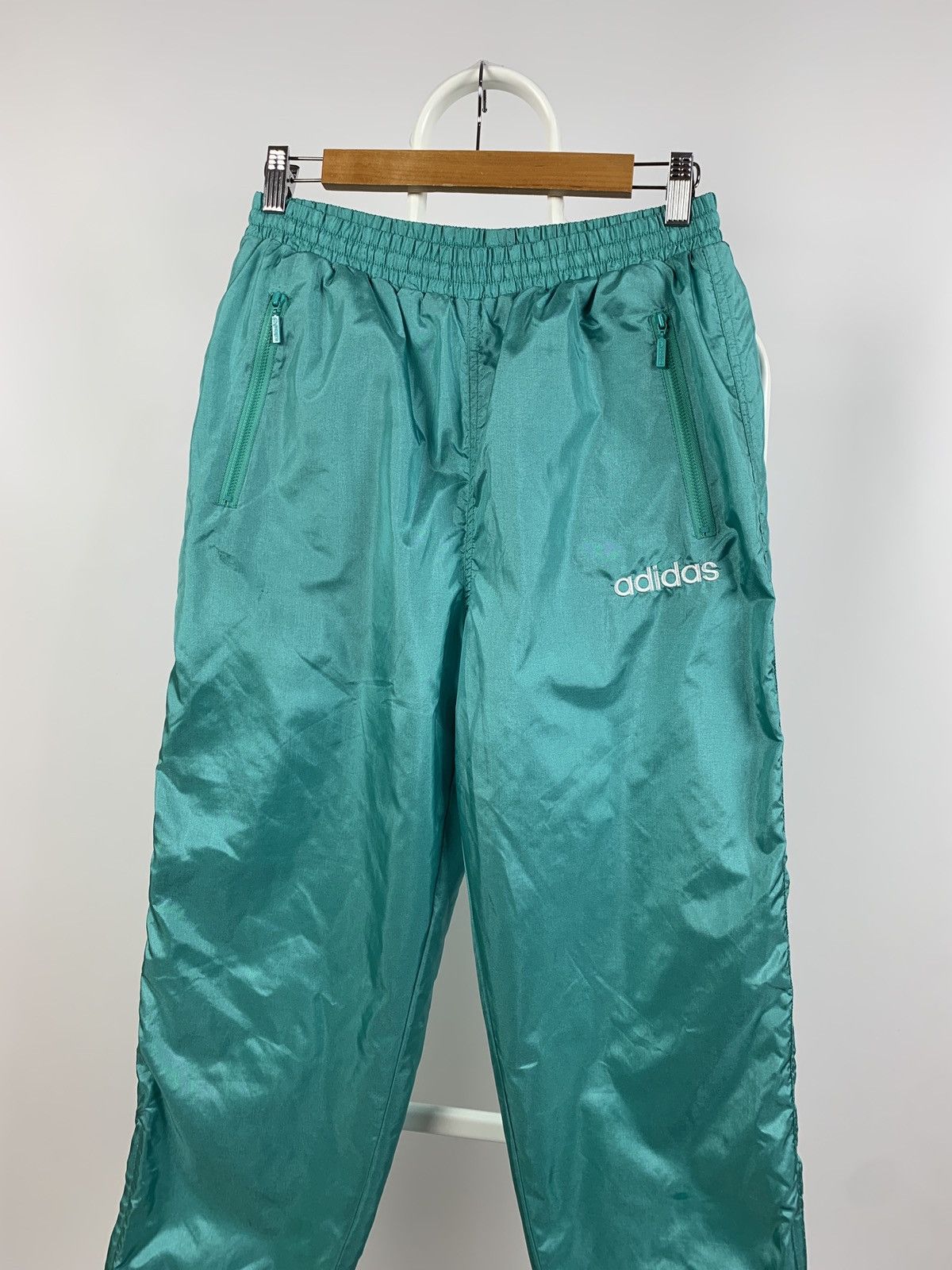 Adidas 90s Vintage Adidas Tracksuit Jacket + Pants Size US S / EU 44-46 / 1 - 17 Thumbnail