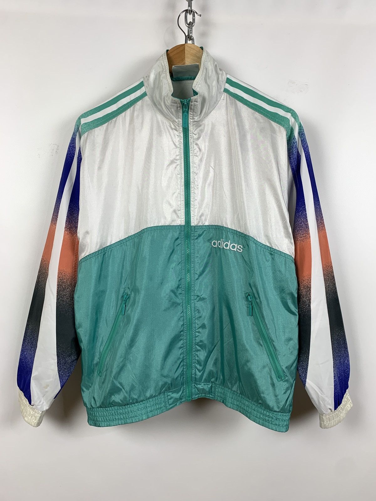 Adidas 90s Vintage Adidas Tracksuit Jacket + Pants Size US S / EU 44-46 / 1 - 4 Thumbnail