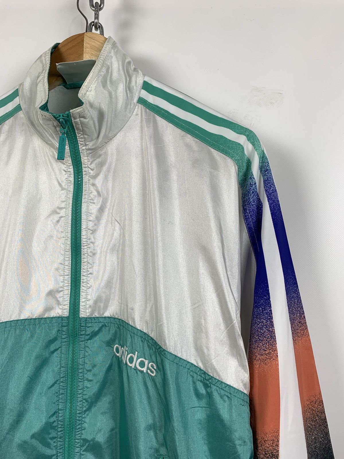 Adidas 90s Vintage Adidas Tracksuit Jacket + Pants Size US S / EU 44-46 / 1 - 9 Thumbnail