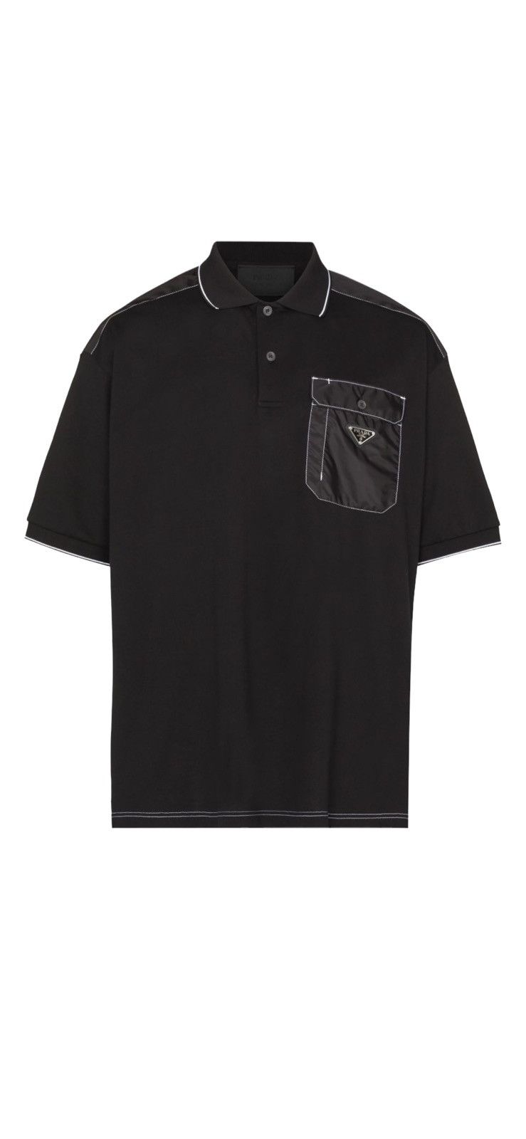 Prada Logo Polo Shirt