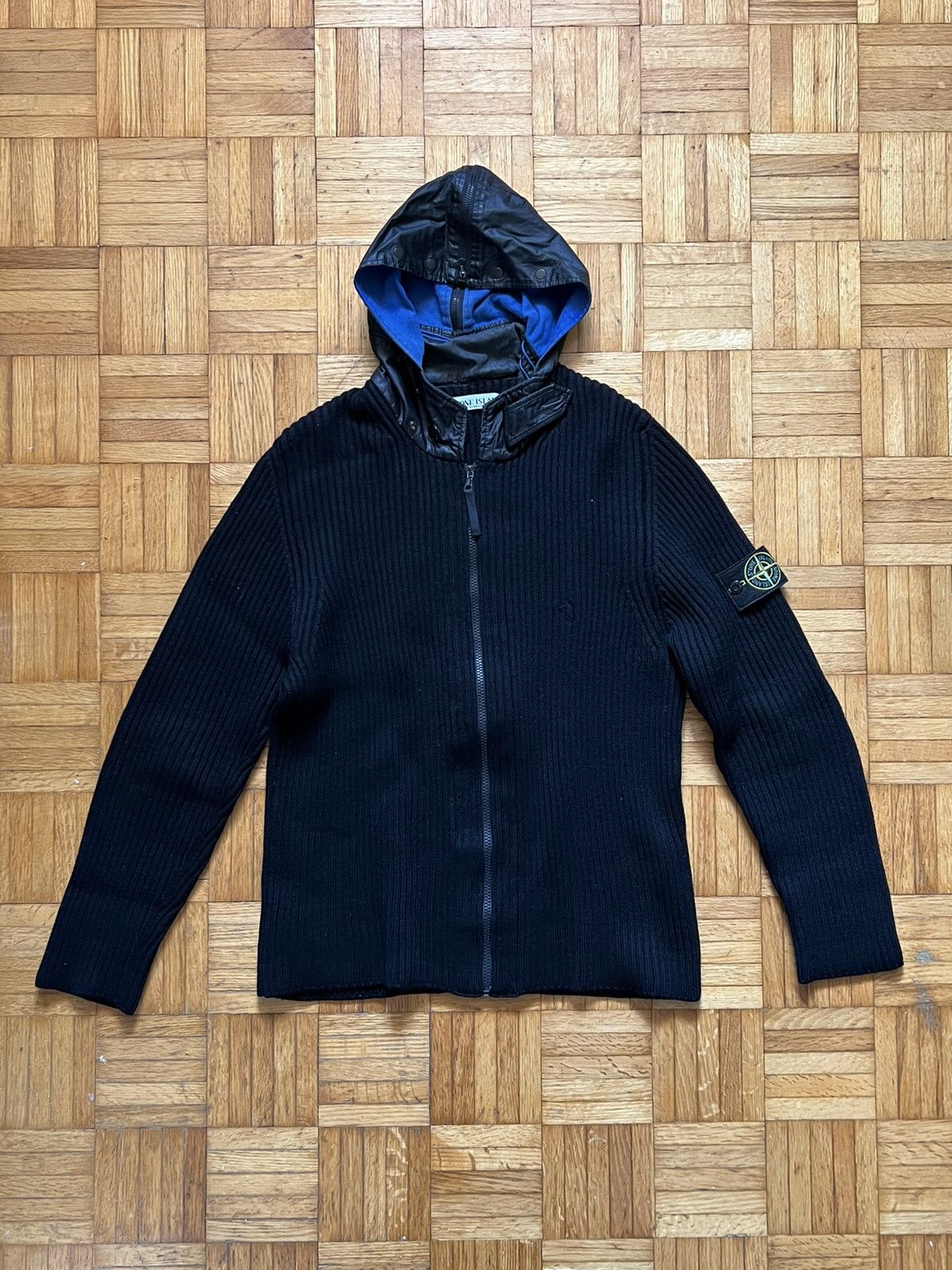 Stone Island Heavy Cotton Zip Hoodie olive (XXL fits XL) main image 0