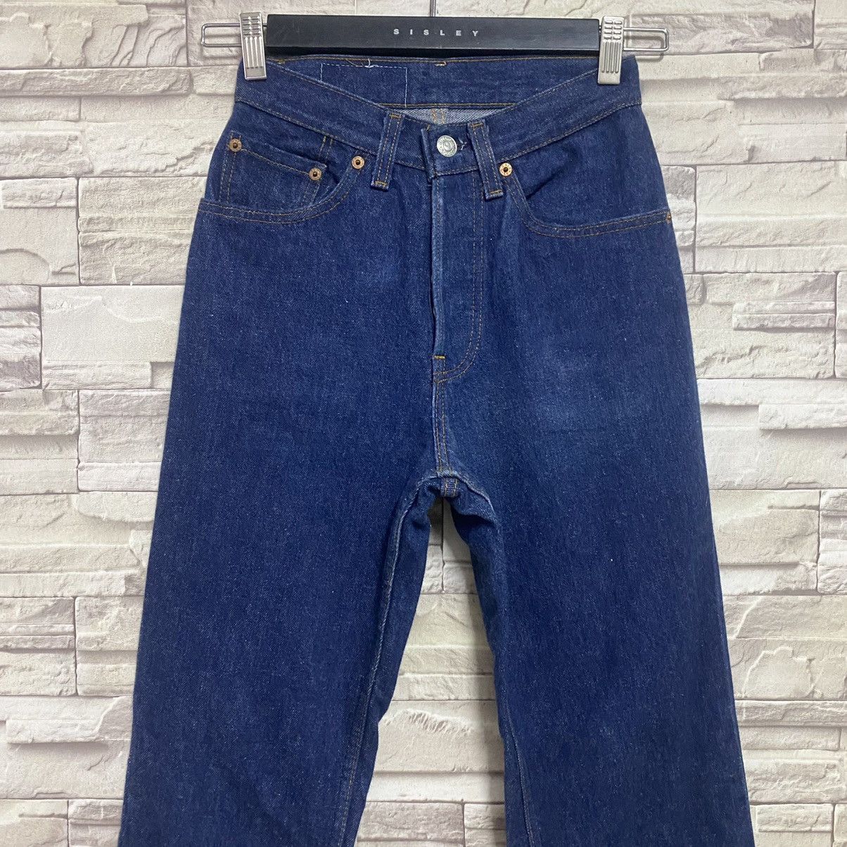 Levi's Vintage 90s Levis 501 Women Jeans 24x32 Made in USA Size 24" / US 00 / IT 34 - 4 Thumbnail
