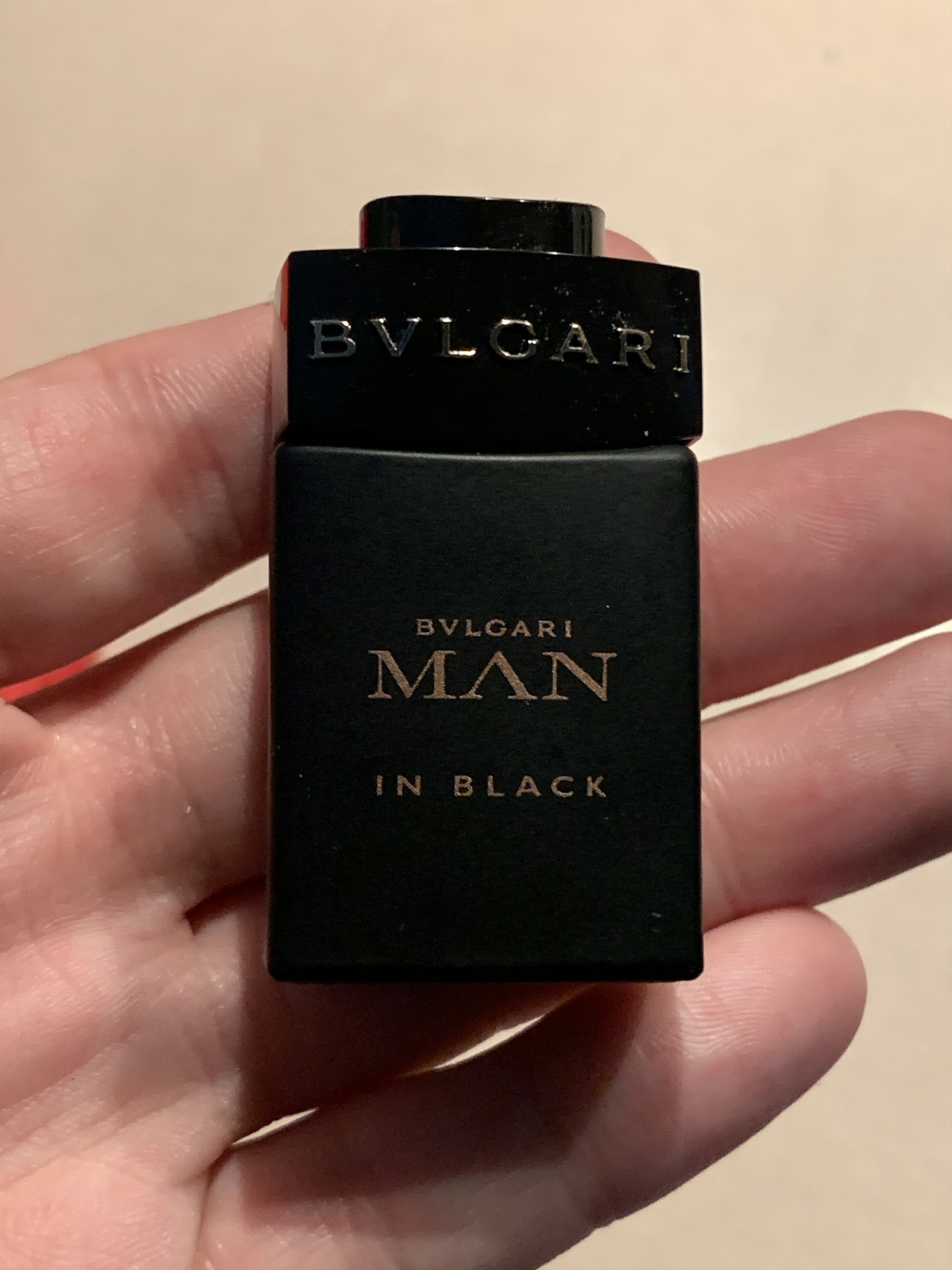 Bvlgari × Designer *RARE* Vintage Bvlgari Man In Black Mini Splash Cologne Size ONE SIZE - 3 Thumbnail