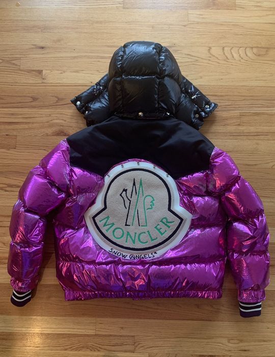 Jaqueta Moncler X Palm Angels Snowangels Purple