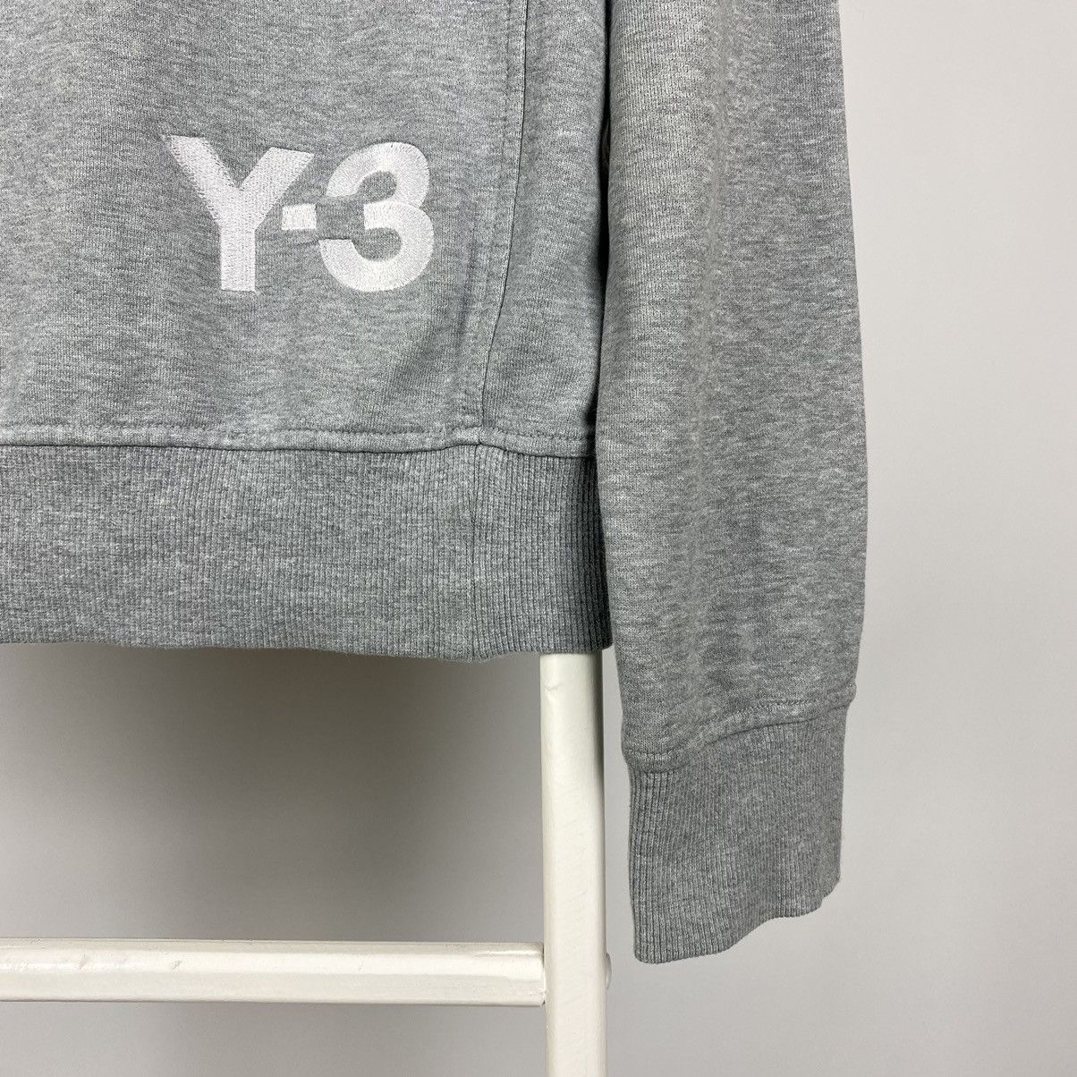 Adidas F/W 2010 Adidas Y-3 Adjustable Hood Cotton Hoodie Size US S / EU 44-46 / 1 - 11 Thumbnail