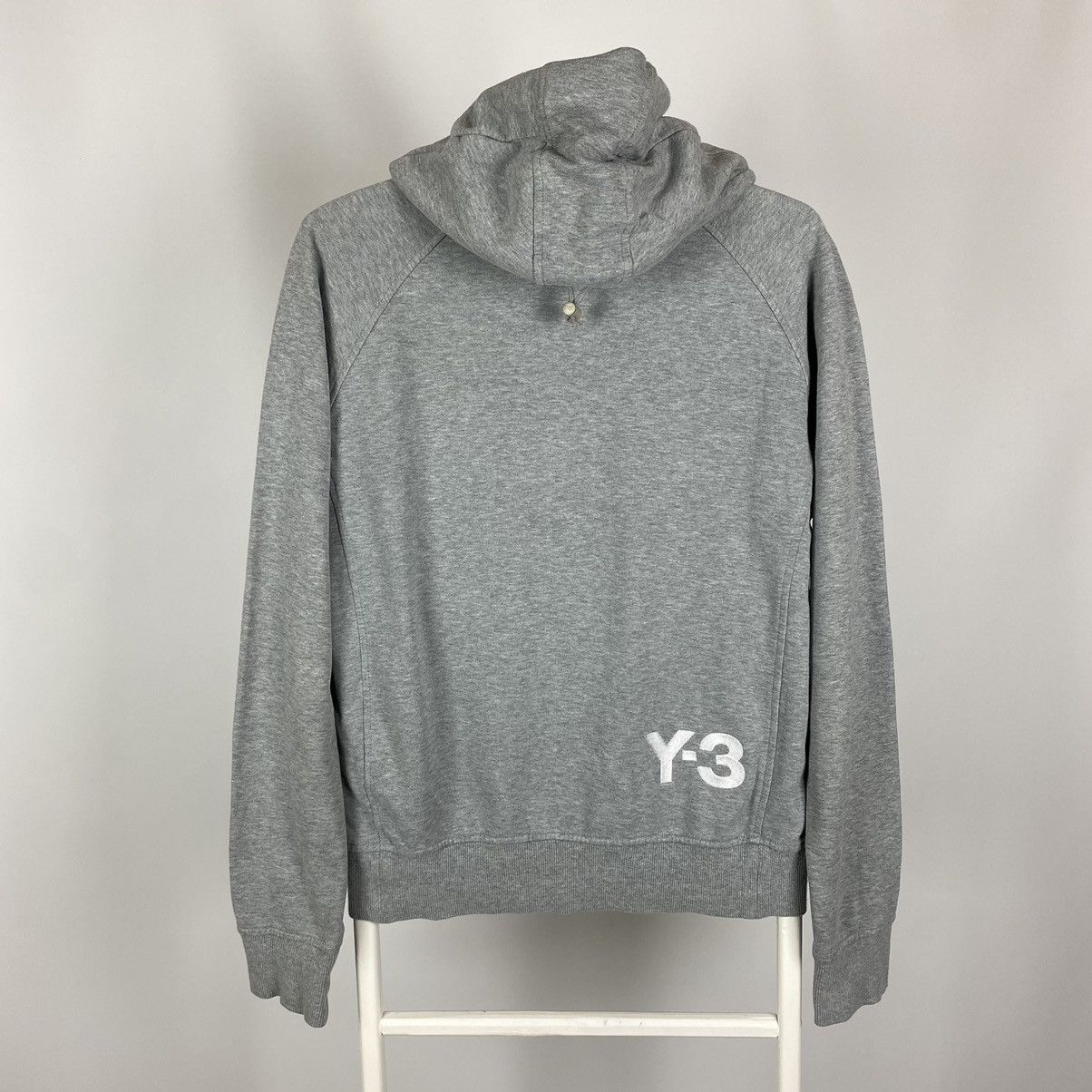 Adidas F/W 2010 Adidas Y-3 Adjustable Hood Cotton Hoodie Size US S / EU 44-46 / 1 - 10 Thumbnail