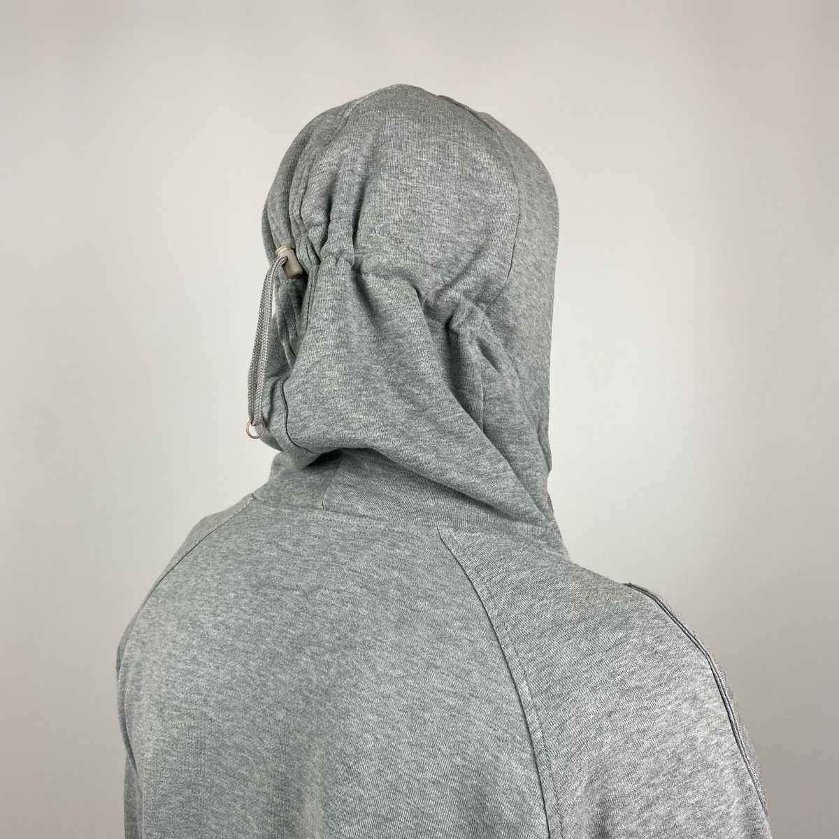 Adidas F/W 2010 Adidas Y-3 Adjustable Hood Cotton Hoodie Size US S / EU 44-46 / 1 - 2 Thumbnail