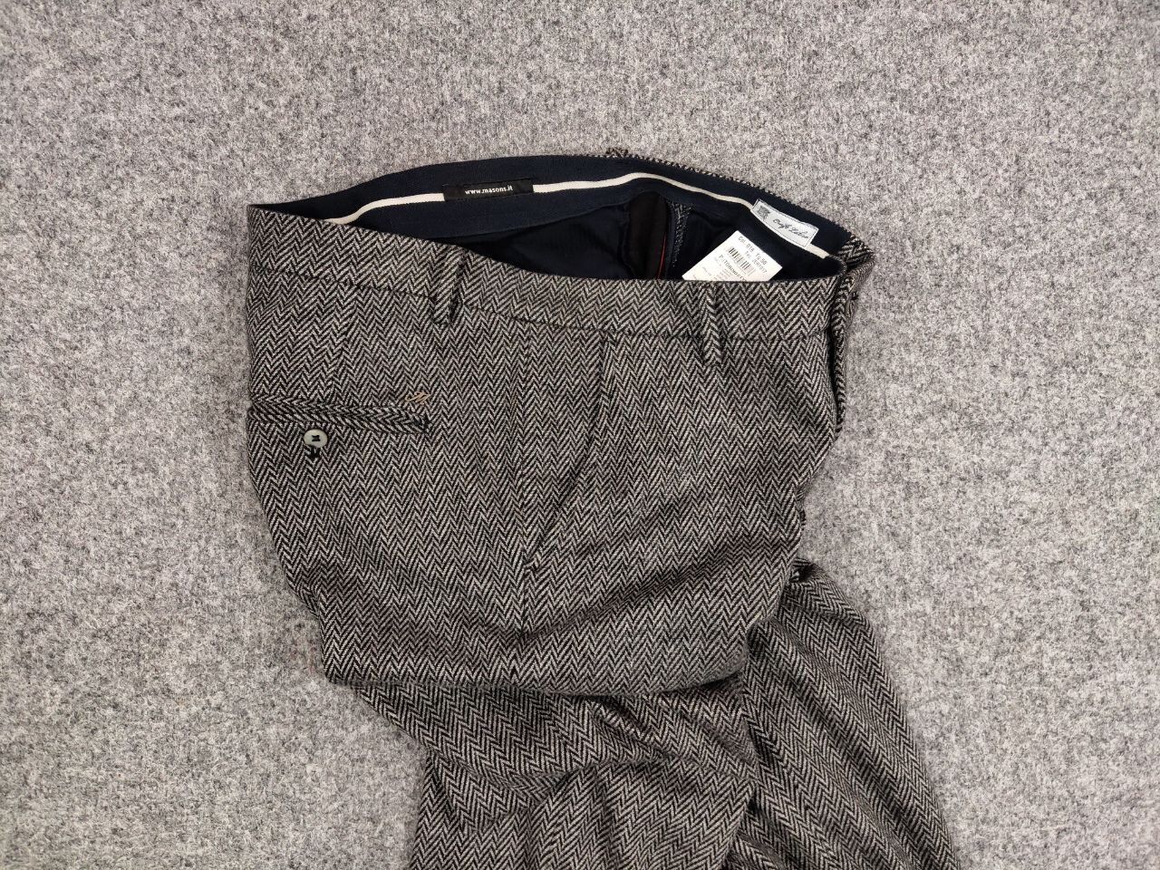 Mason's Mason's Classic premium men's Trousers with Pattern Pants Size US 34 / EU 50 - 16 Thumbnail