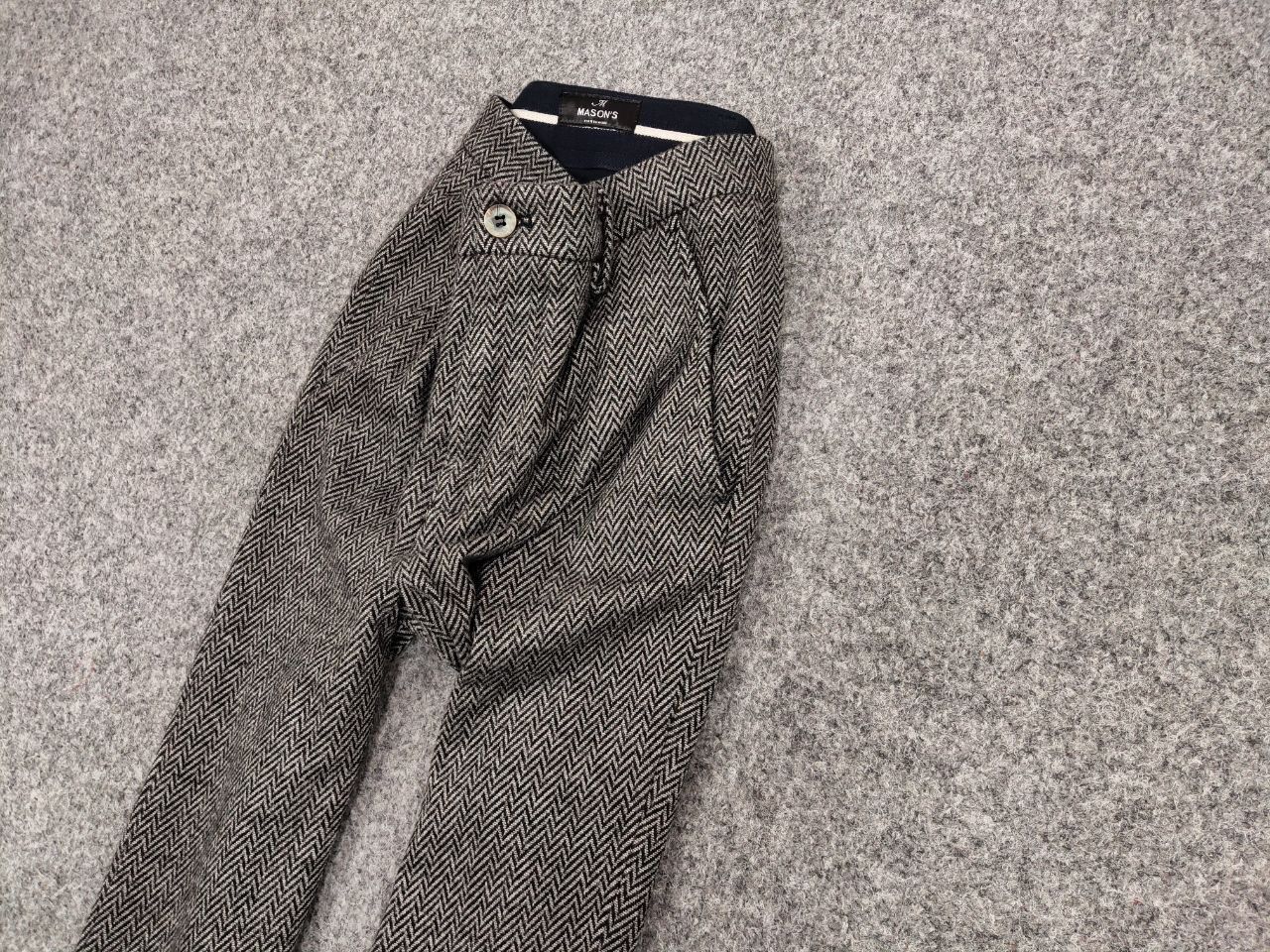 Mason's Mason's Classic premium men's Trousers with Pattern Pants Size US 34 / EU 50 - 4 Thumbnail