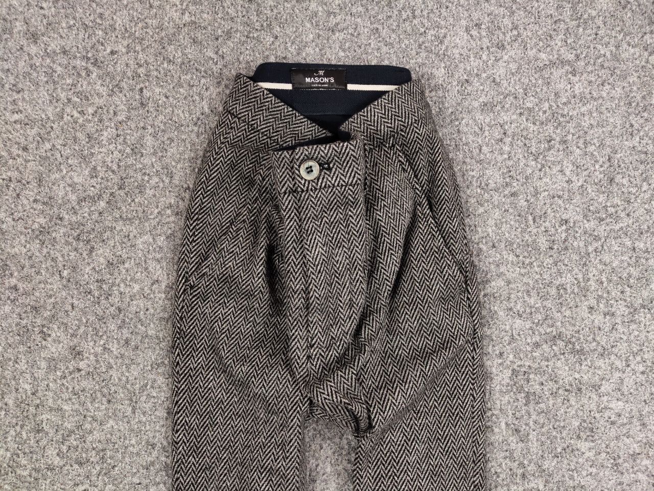 Mason's Mason's Classic premium men's Trousers with Pattern Pants Size US 34 / EU 50 - 6 Thumbnail