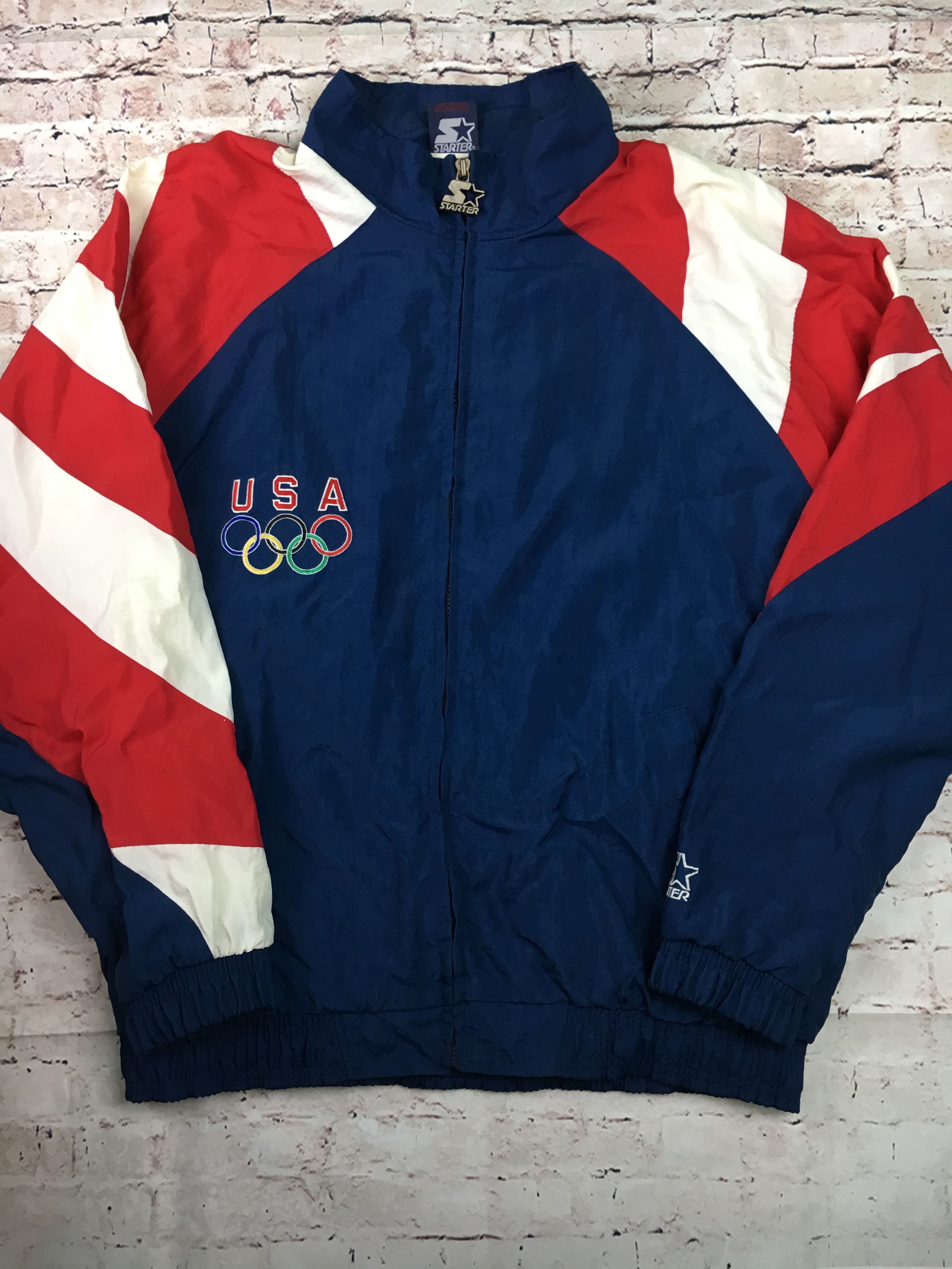 Starter × Usa Olympics USA bugs bunny Olympic jacket | Grailed Starter × Usa Olympics USA bugs bunny Olympic jacket | Grailed