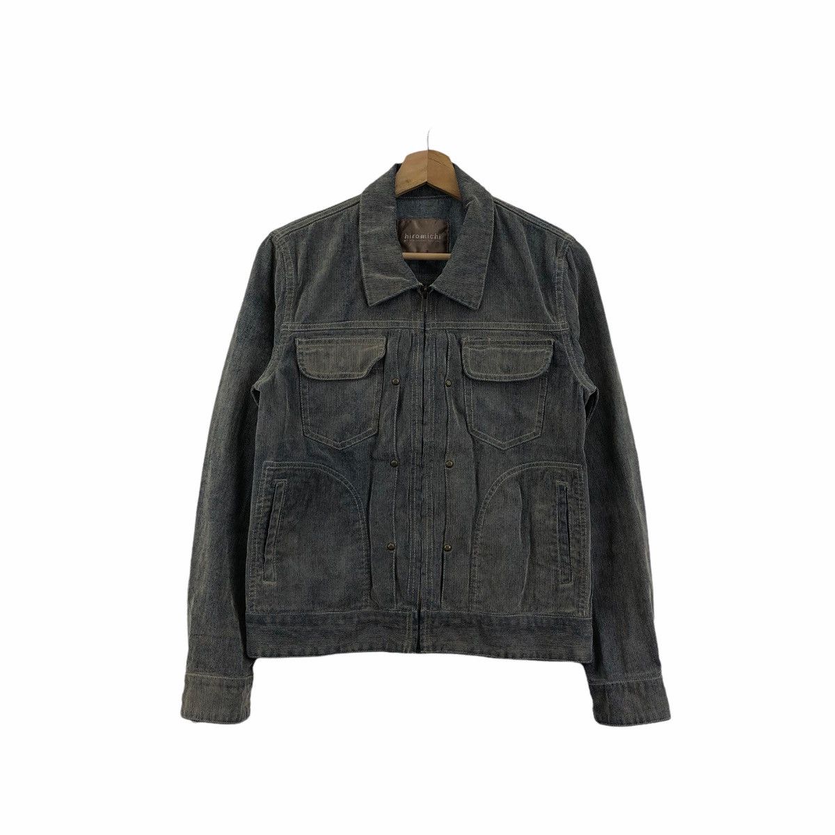Japanese Brand Hiromichi Nakano Corduroy Trucker Jacket