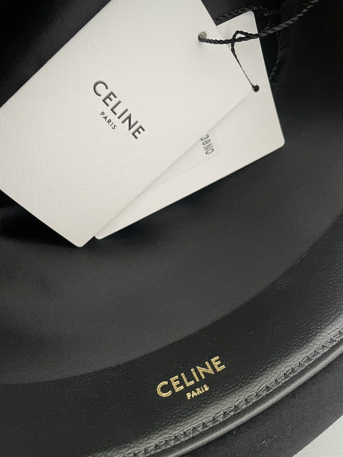 Celine × Hedi Slimane Celine by Hedi Slimane Runway Hat - Lapin (rabbit) 🐰 🐇 Size ONE SIZE - 6 Thumbnail