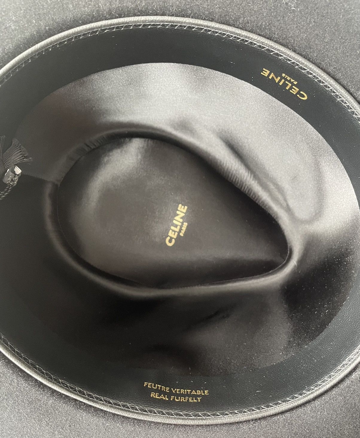 Celine × Hedi Slimane Celine by Hedi Slimane Runway Hat - Lapin (rabbit) 🐰 🐇 Size ONE SIZE - 9 Thumbnail