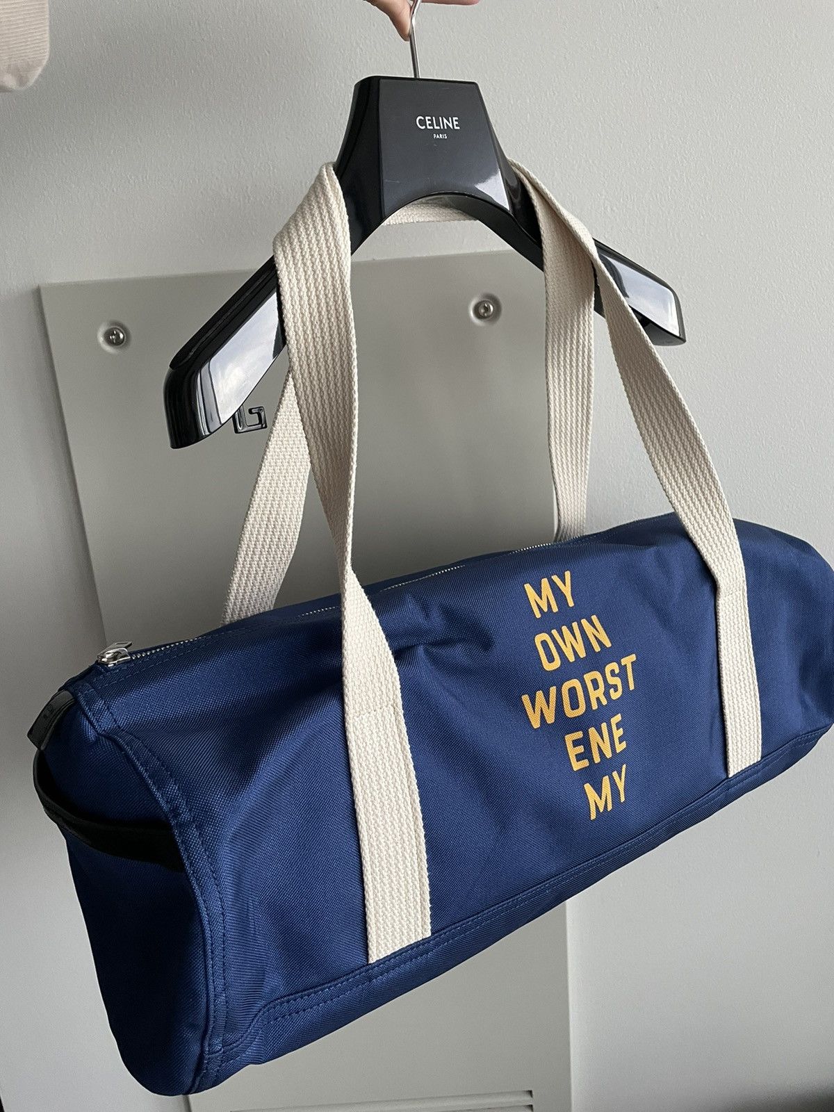 Celine × Hedi Slimane Rare Brand New Hedi Runway My Own Worst ENE My Duffle Bag Size ONE SIZE - 4 Thumbnail