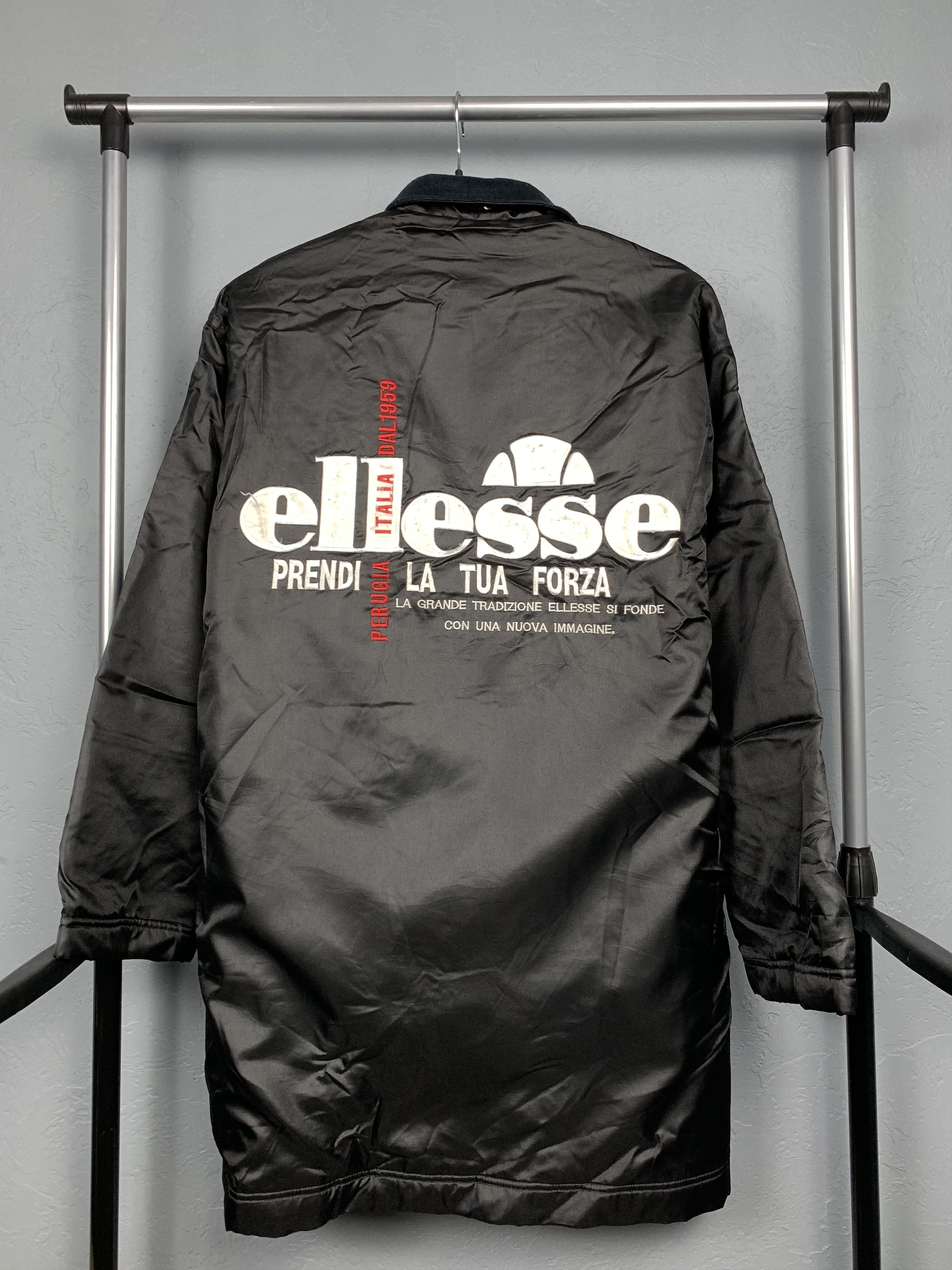 Ellesse Ellesse 90s Vintage Mens Parka Jacket Winter Wear Sherpa Size US M / EU 48-50 / 2 - 1 Thumbnail