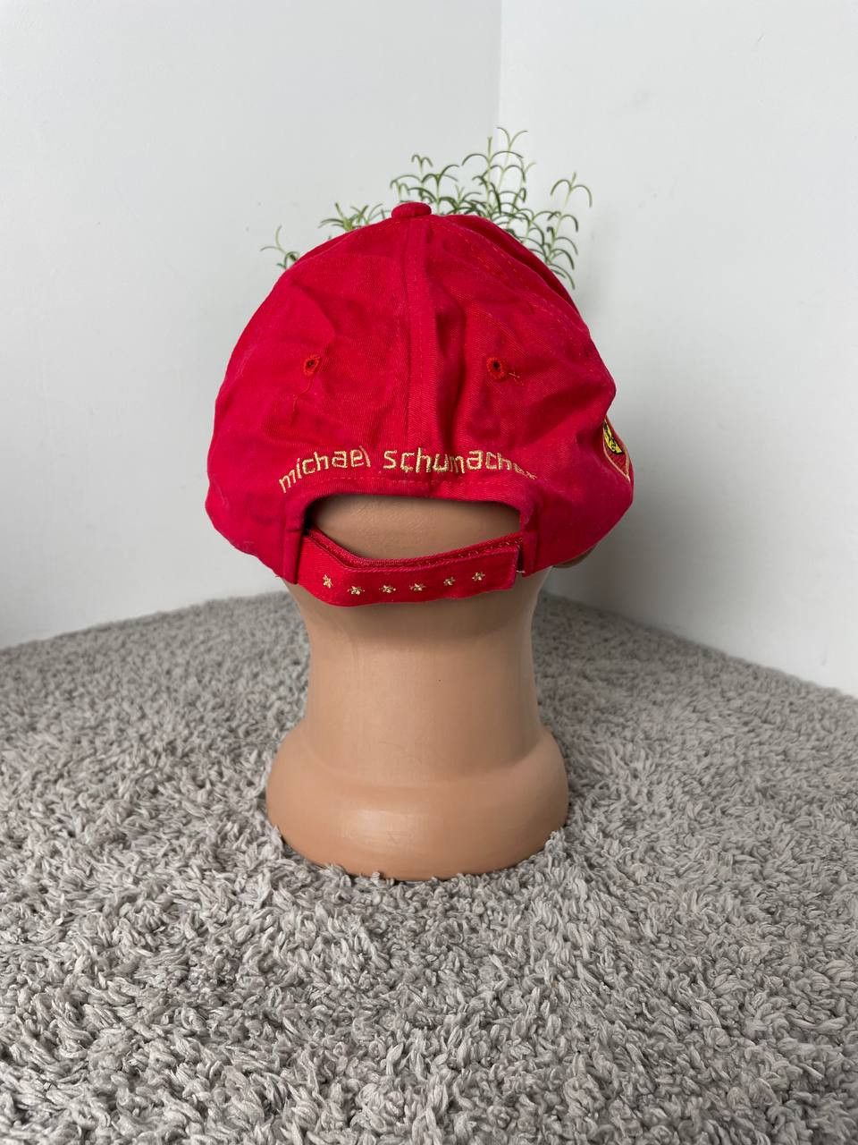 Ferrari × Formula 1 × Vintage 2003 Vintage Michael Schumacher Six Times F1 Ferrari Cap Size ONE SIZE - 6 Thumbnail