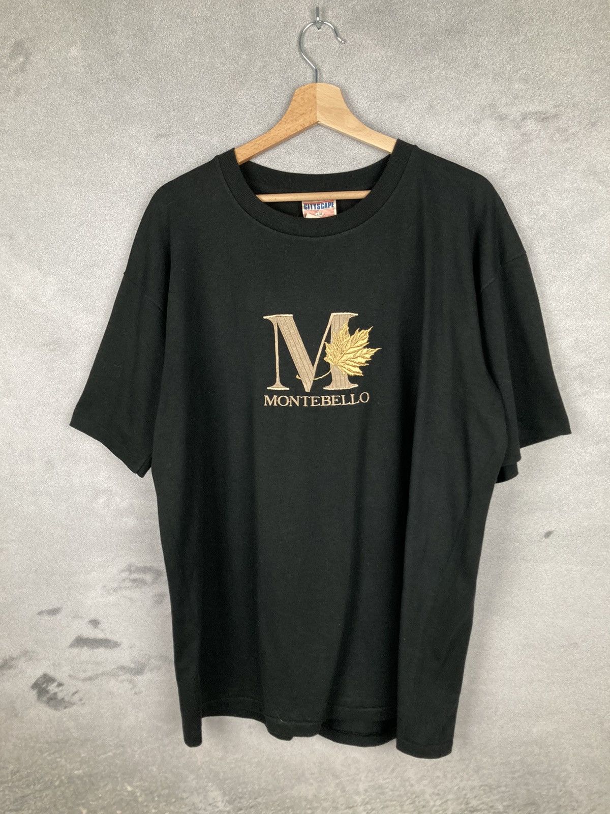 Vintage Vintage Canada Montobello Embroidered Logo Tee 90s Size US L / EU 52-54 / 3 - 2 Thumbnail