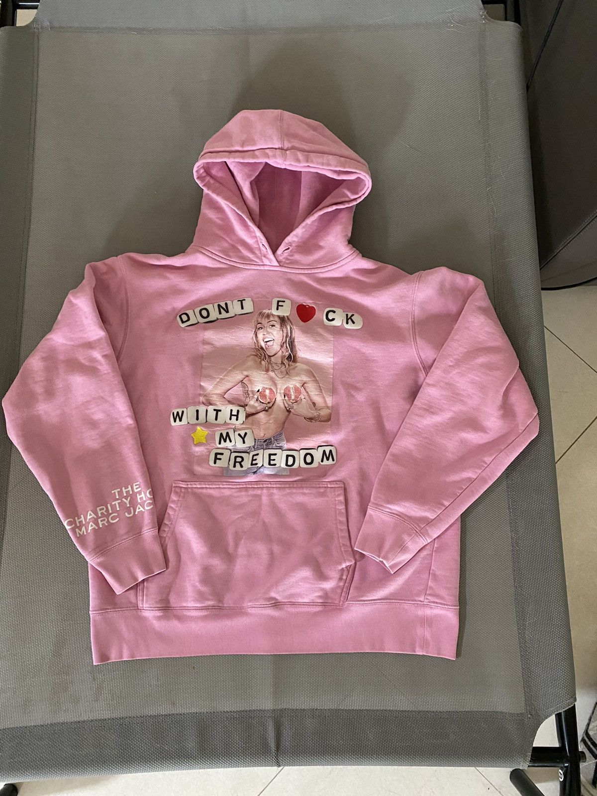 Marc Jacobs Marc Jacobs x Miley Cyrus Charity Hoodie Grailed