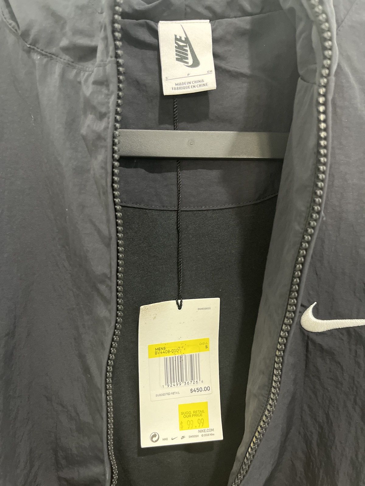 Fear of God × Nike Fear of god x Nike hooded bomber bv4408
