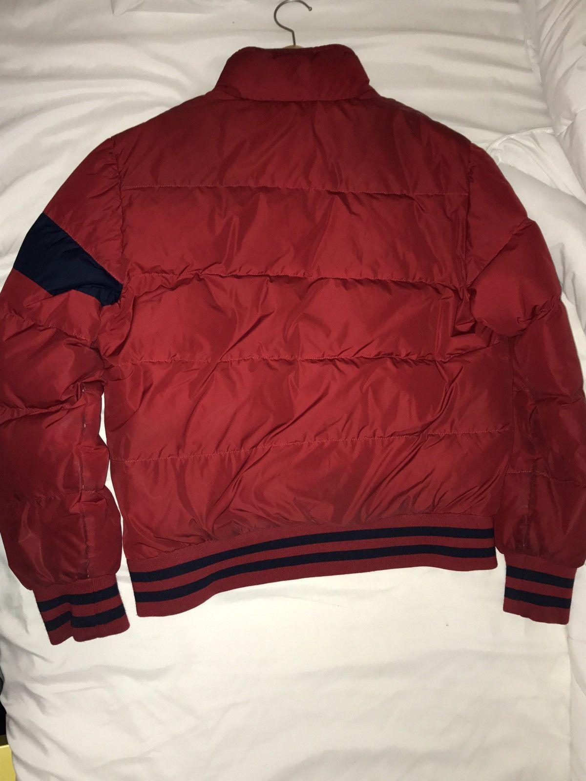 Rugby Ralph Lauren Red Vintage Collared Jacket size deals L