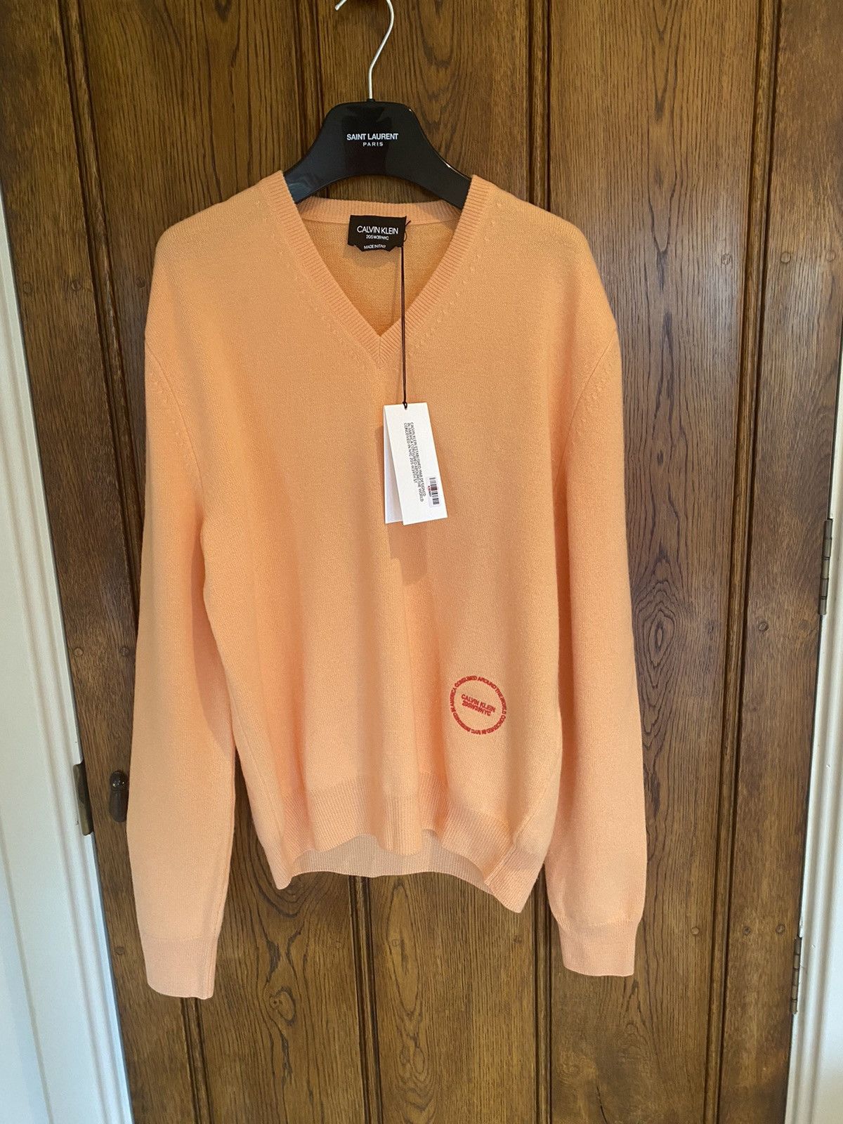 Calvin Klein 205W39NYC SS19 Calvin Klein CK205w39nyc wool sweater Raf Simons Size US S / EU 44-46 / 1 - 1 Thumbnail