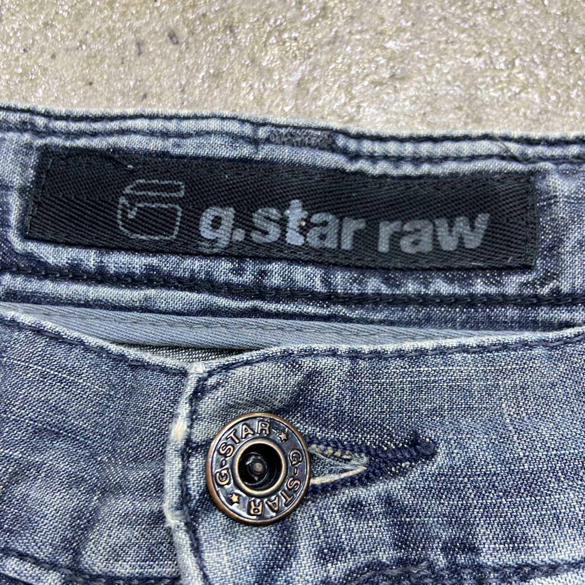G-Star 2000s GSTAR BONDAGE MULTIPOCKET RARE Y2K DENIM SHORTS - 3065 Size US 30 / EU 46 - 5 Thumbnail