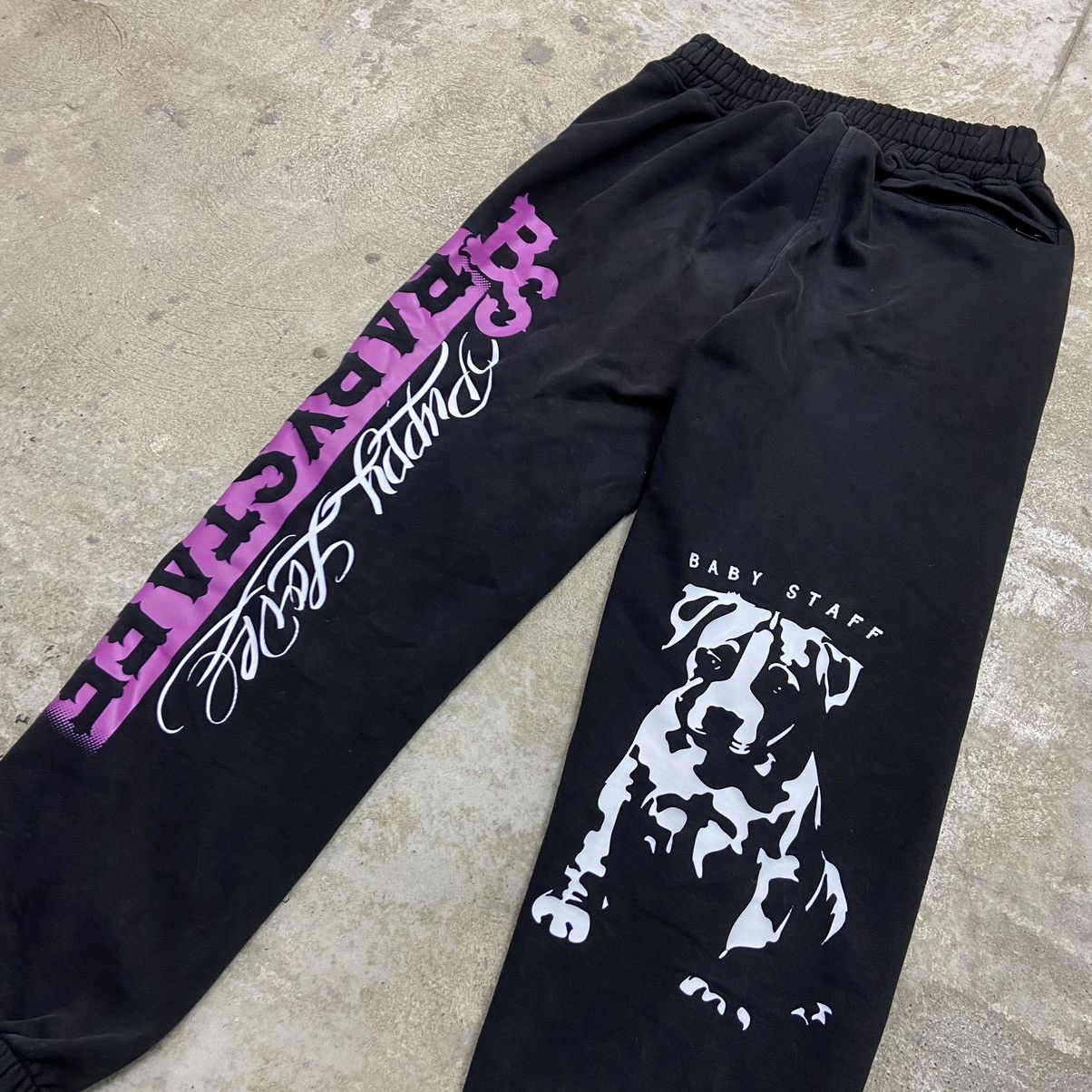 Vintage PUPPY COUTURE BABY STUFF RARE VINTAGE SWEATPANTS - № 3030 Size US 32 / EU 48 - 3 Thumbnail