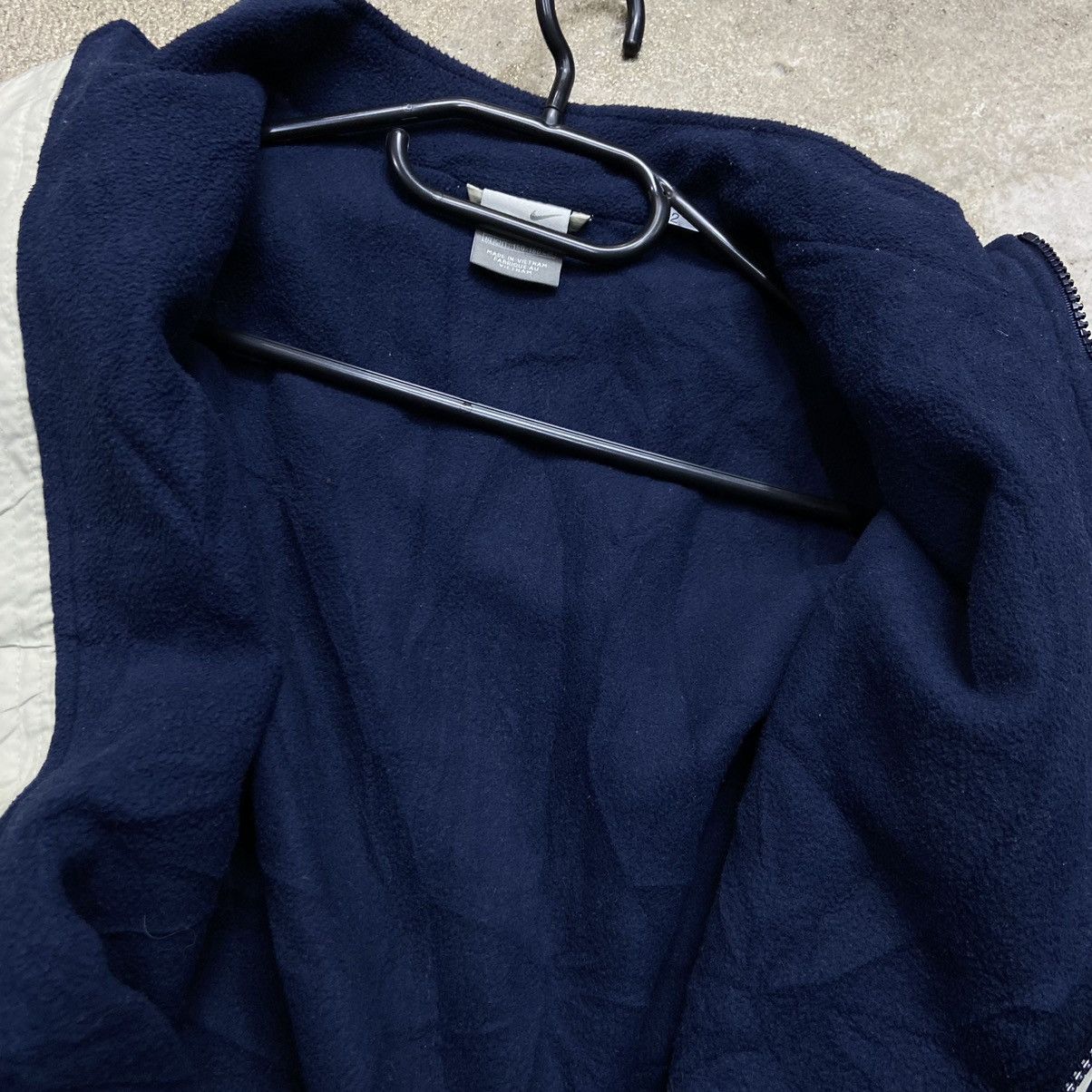 Nike 1990s NIKE NYLON JACKET BIG EMBROIDERED SWOOSH - № 2034 Size US L / EU 52-54 / 3 - 6 Thumbnail