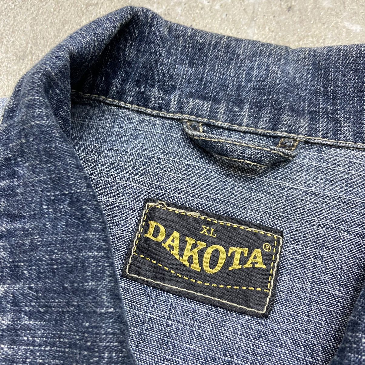 Vintage 1980s DACOTA BOXY FIT VINTAGE SUN FADED JEANS JACKET № 2065 Size US XL / EU 56 / 4 - 8 Thumbnail