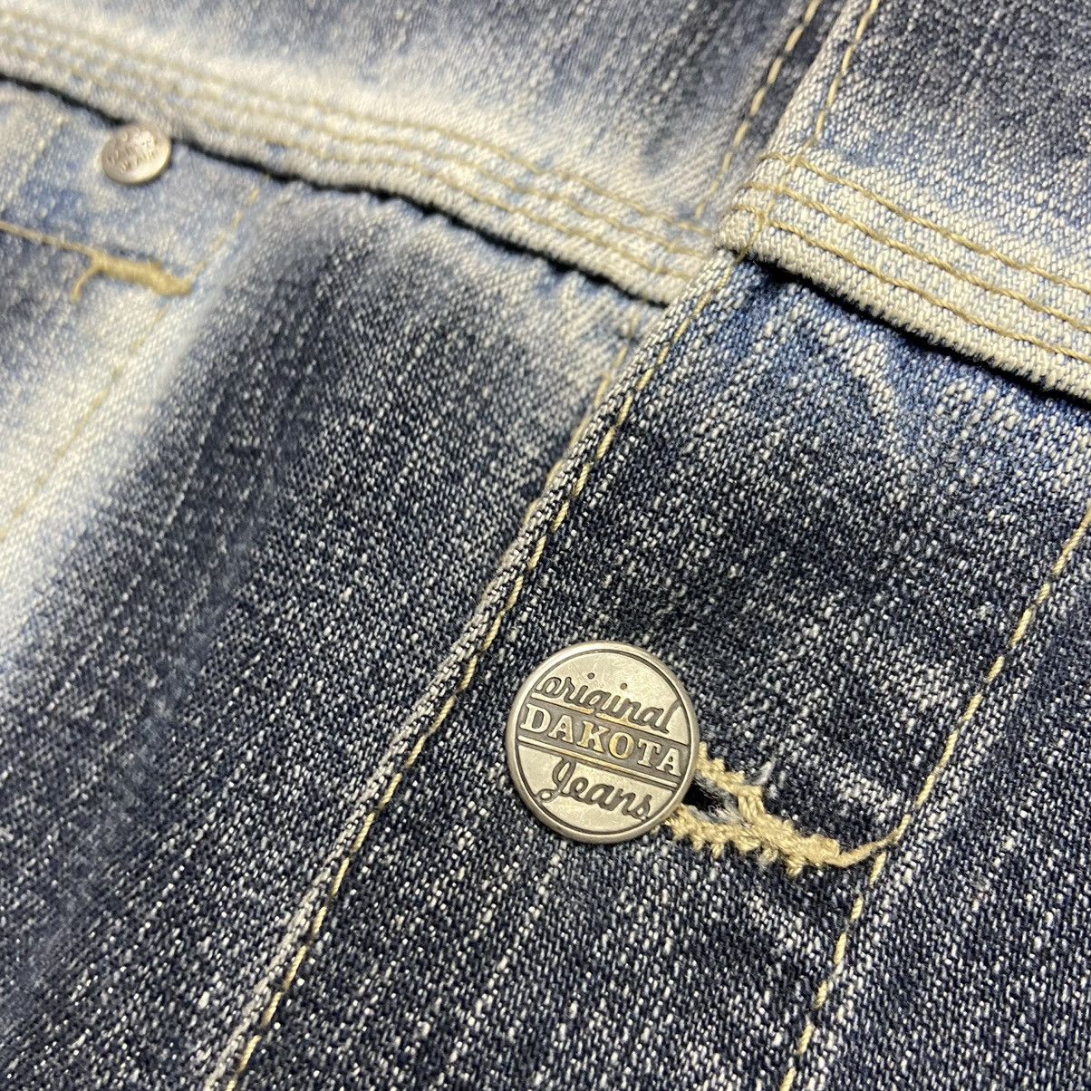 1980s DACOTA BOXY FIT VINTAGE SUN FADED JEANS JACKET № 2065