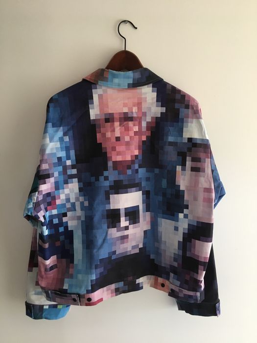 Xander Zhou Xander Zhou Pixelated Jacket | Grailed