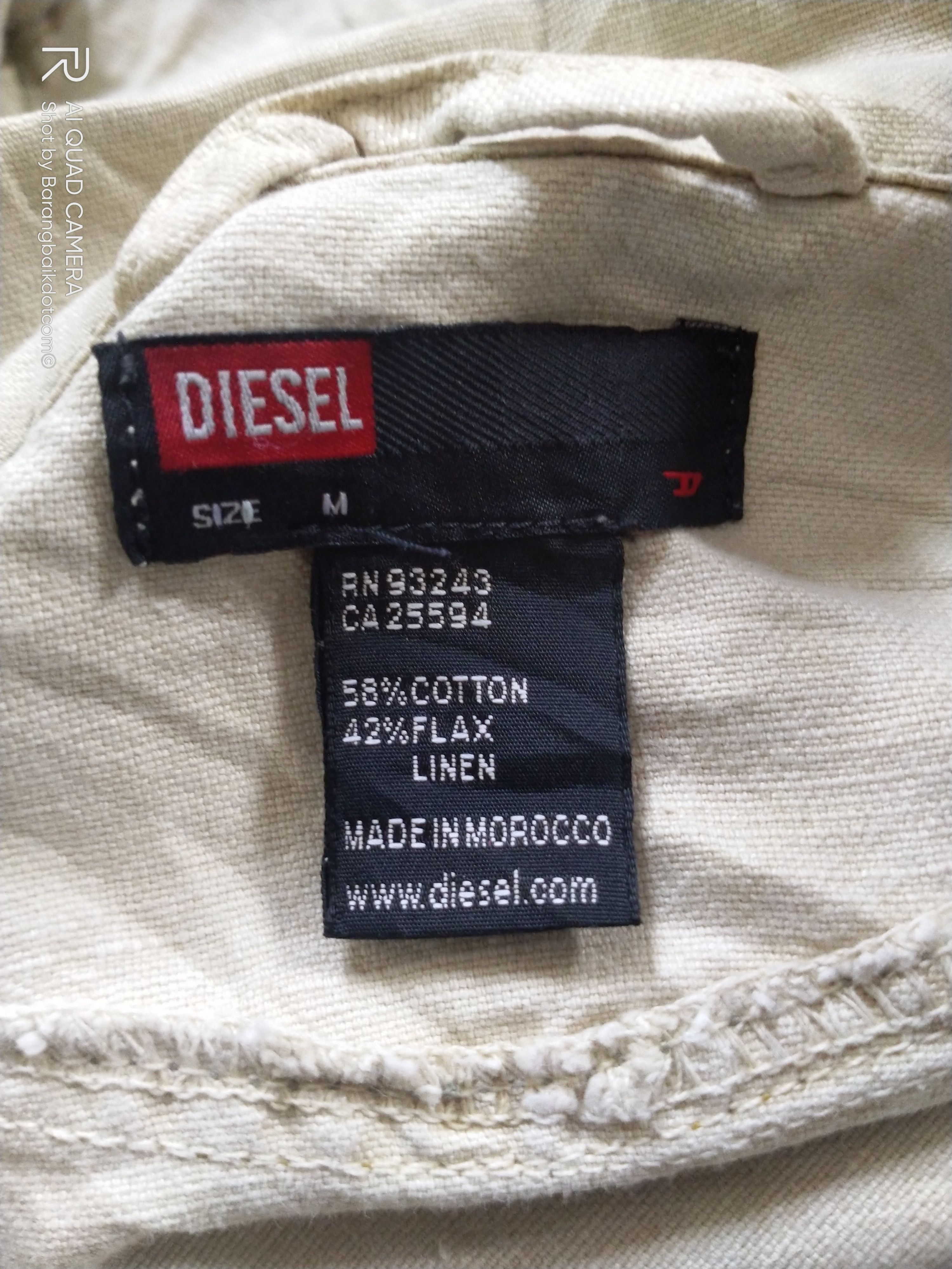 Diesel Diesel denim zip up trucker jackets Size US L / EU 52-54 / 3 - 14 Thumbnail