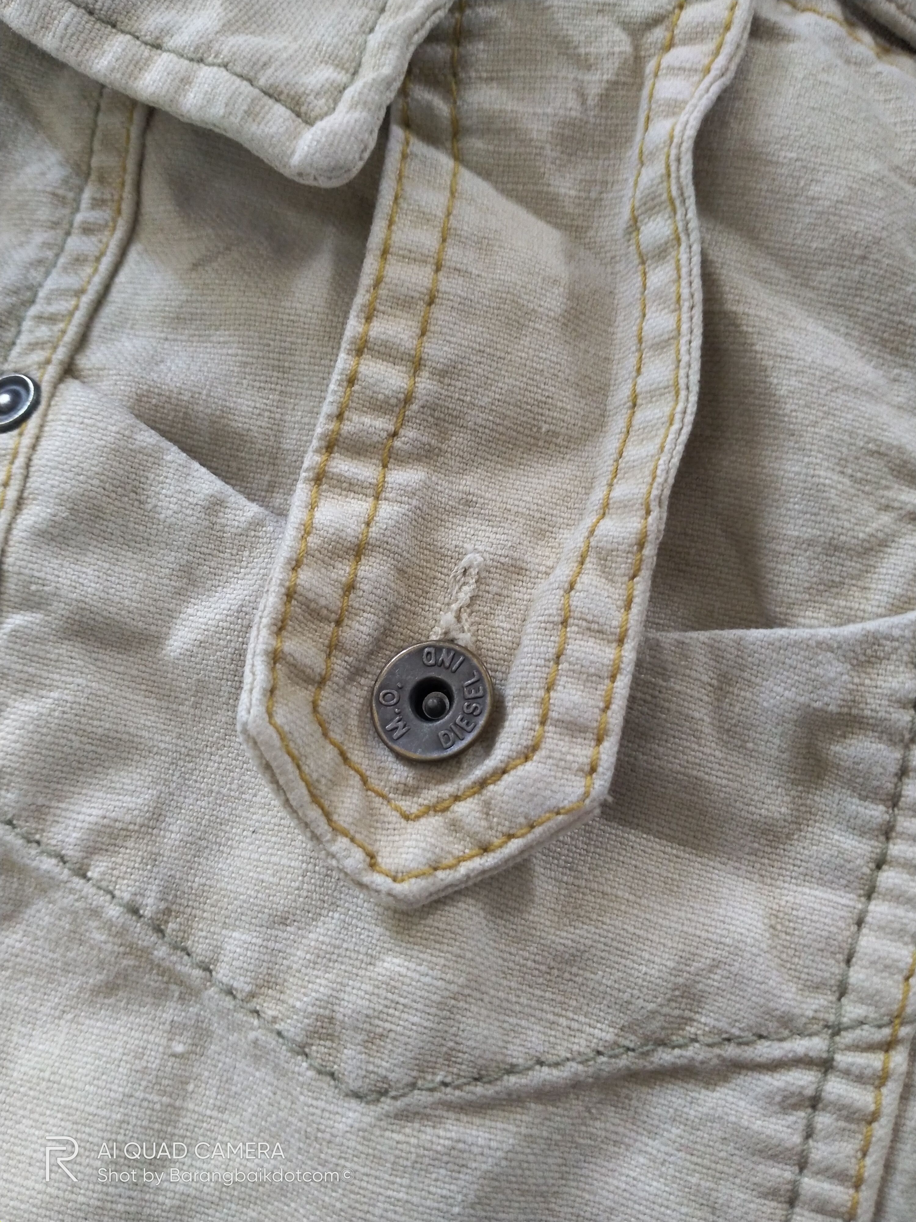 Diesel Diesel denim zip up trucker jackets Size US L / EU 52-54 / 3 - 9 Thumbnail