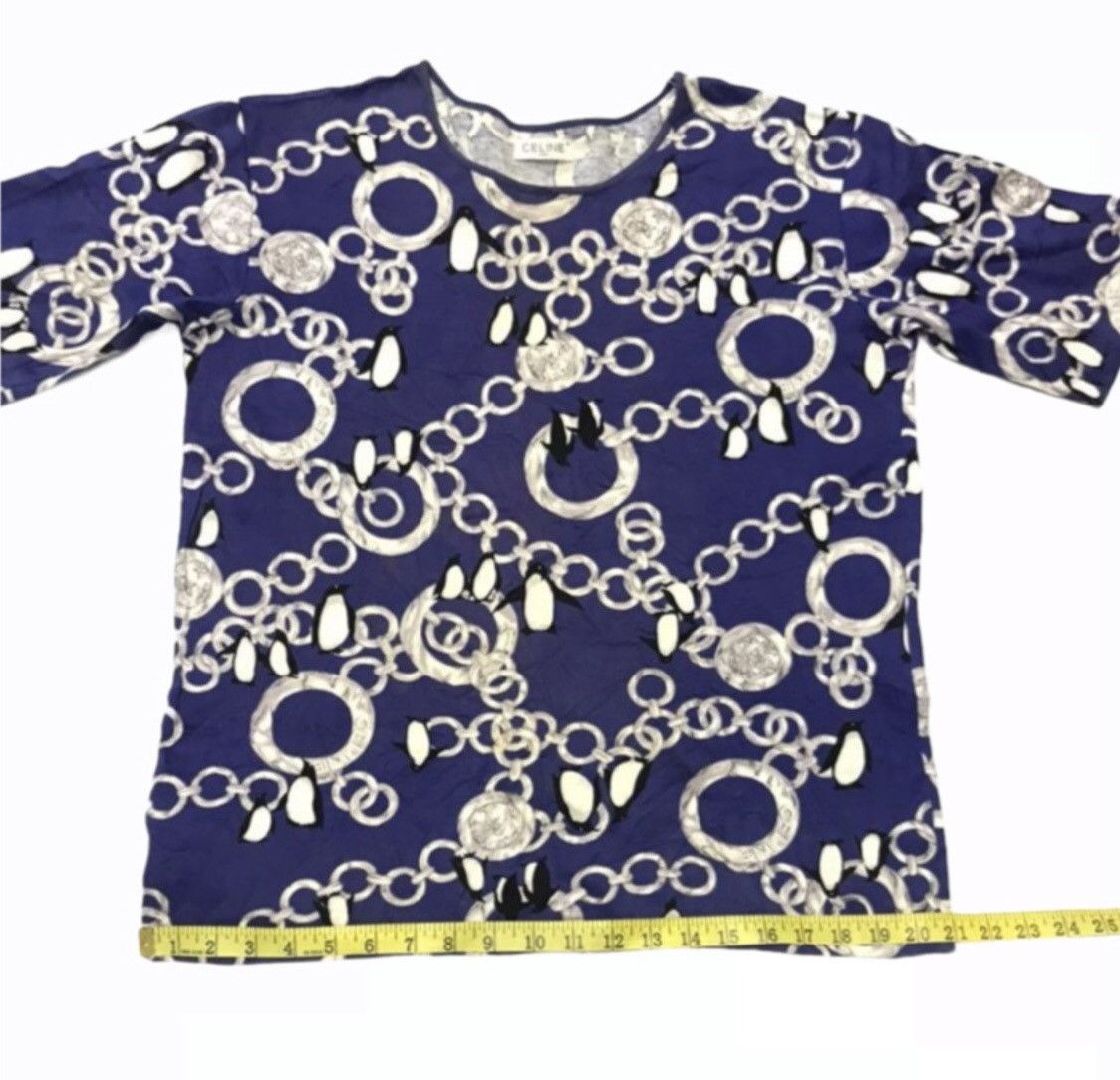 Celine × If Six Was Nine × Vintage VINTAGE 90s CELINE PARIS TEE Size US M / EU 48-50 / 2 - 6 Thumbnail