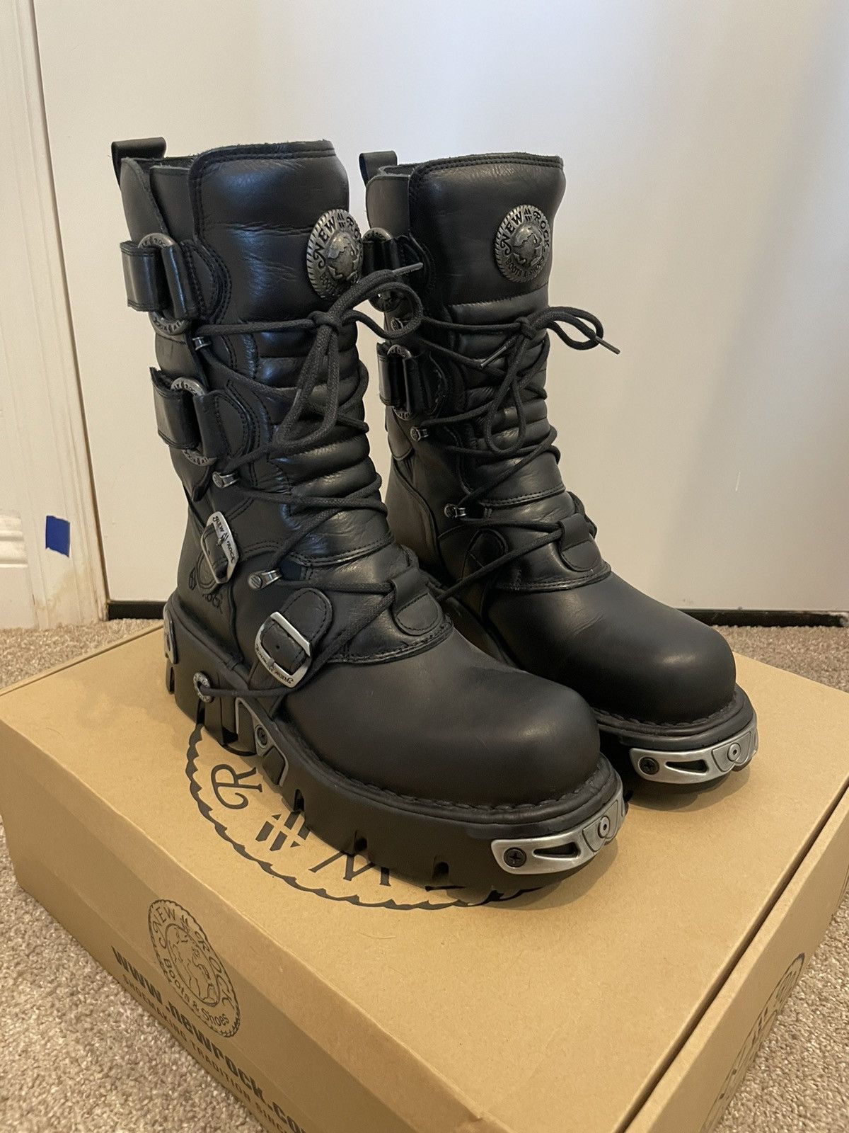 New Rock New Rock Reactor boots | Grailed