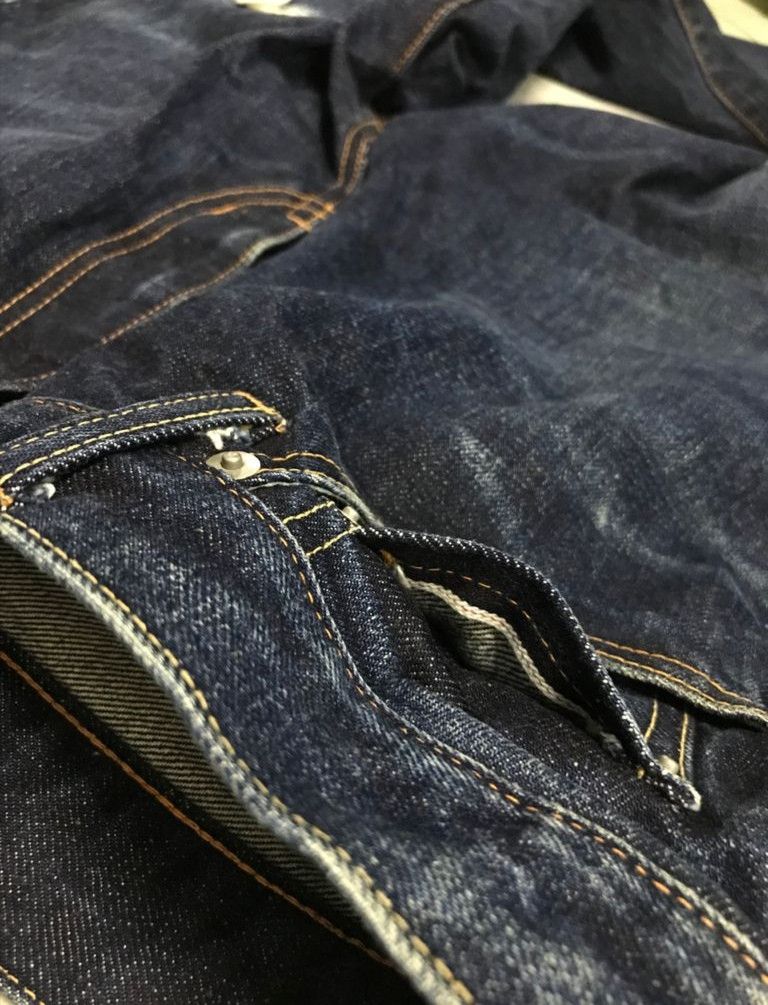 If Six Was Nine × Japanese Brand Whiz limited Japan Distressed SELVEDGE JEANS Size US 33 - 8 Thumbnail