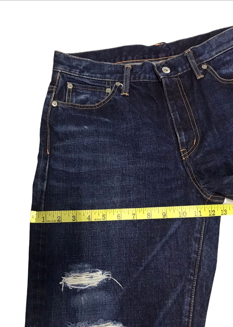 If Six Was Nine × Japanese Brand Whiz limited Japan Distressed SELVEDGE JEANS Size US 33 - 21 Thumbnail