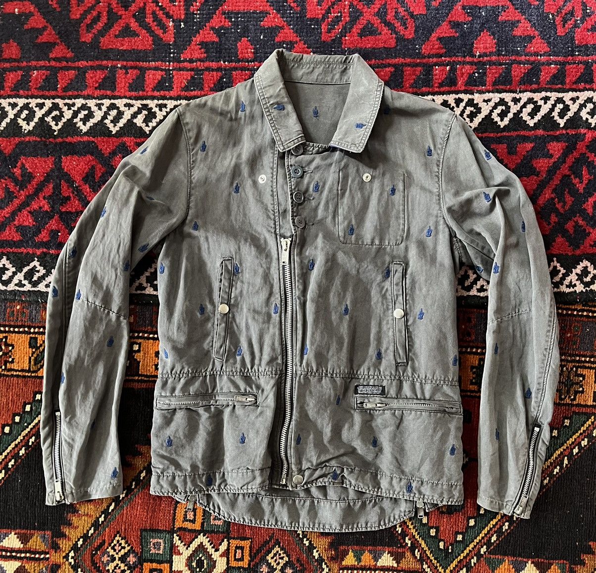 Undercover Undercoverism Middle Finger Utility Jacket - Outerwear