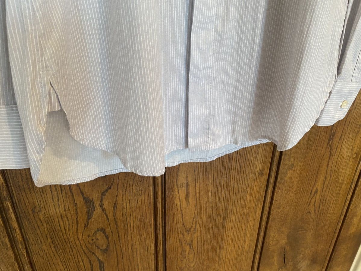 Saint Laurent Paris $890 🤑 SS18 Saint Laurent off white silk blend poplin shirt Size 38R - 16 Thumbnail
