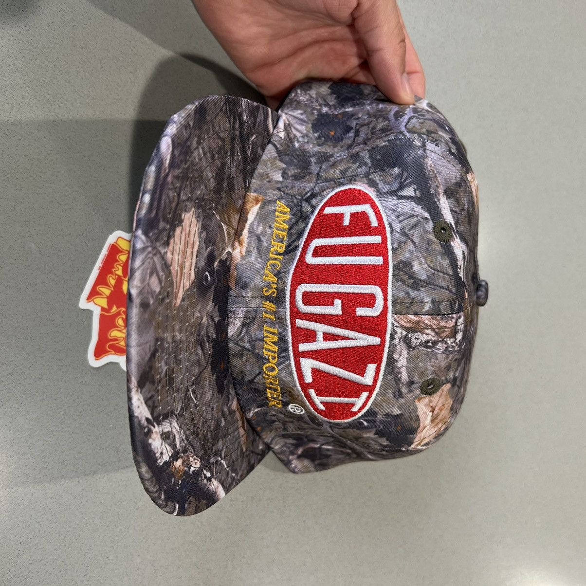 Fugazi FUGAZI SNIPER CAMO IMPORTER HAT NATURAL | Grailed