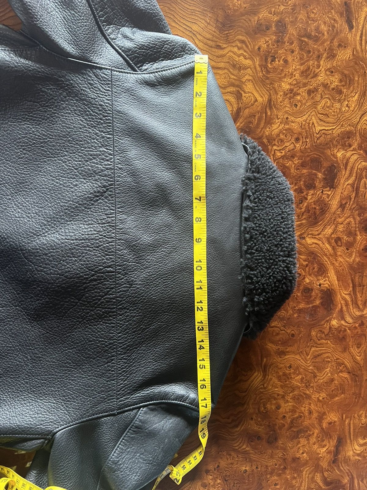 John Elliott John Elliot Shearling Collar Leather Rider Jacket Size US L / EU 52-54 / 3 - 8 Thumbnail