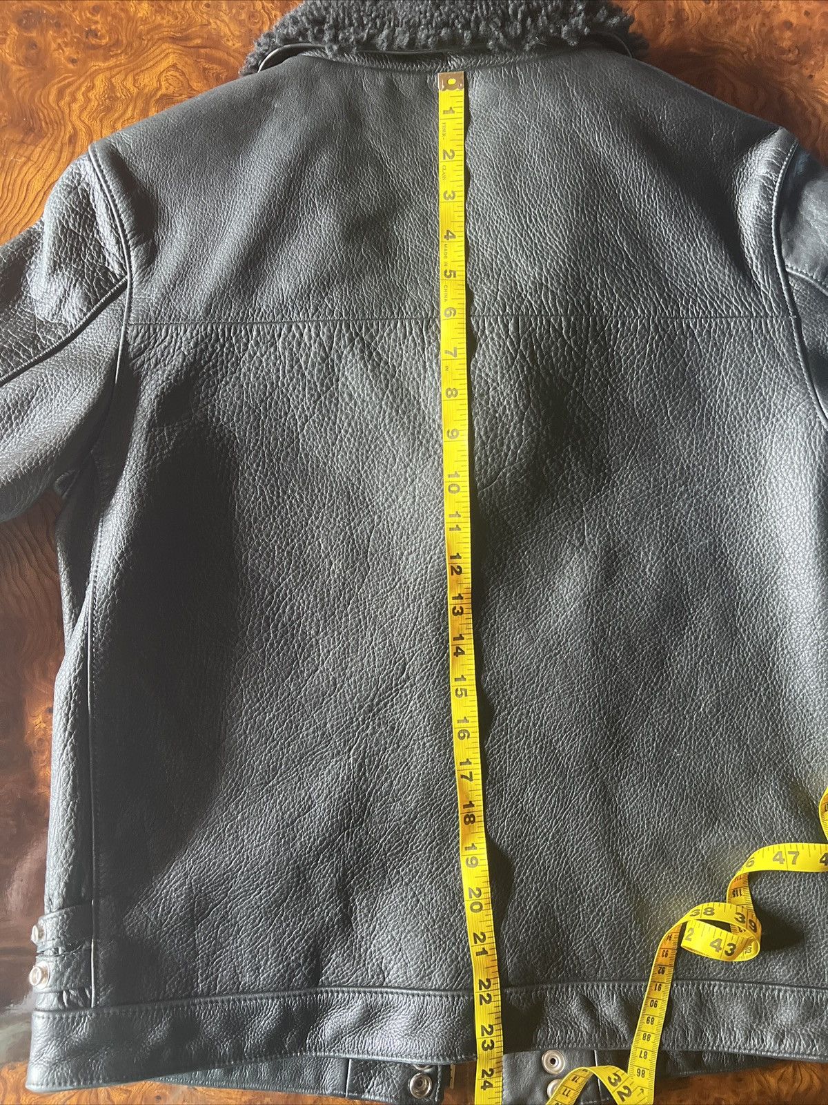 John Elliott John Elliot Shearling Collar Leather Rider Jacket Size US L / EU 52-54 / 3 - 7 Thumbnail