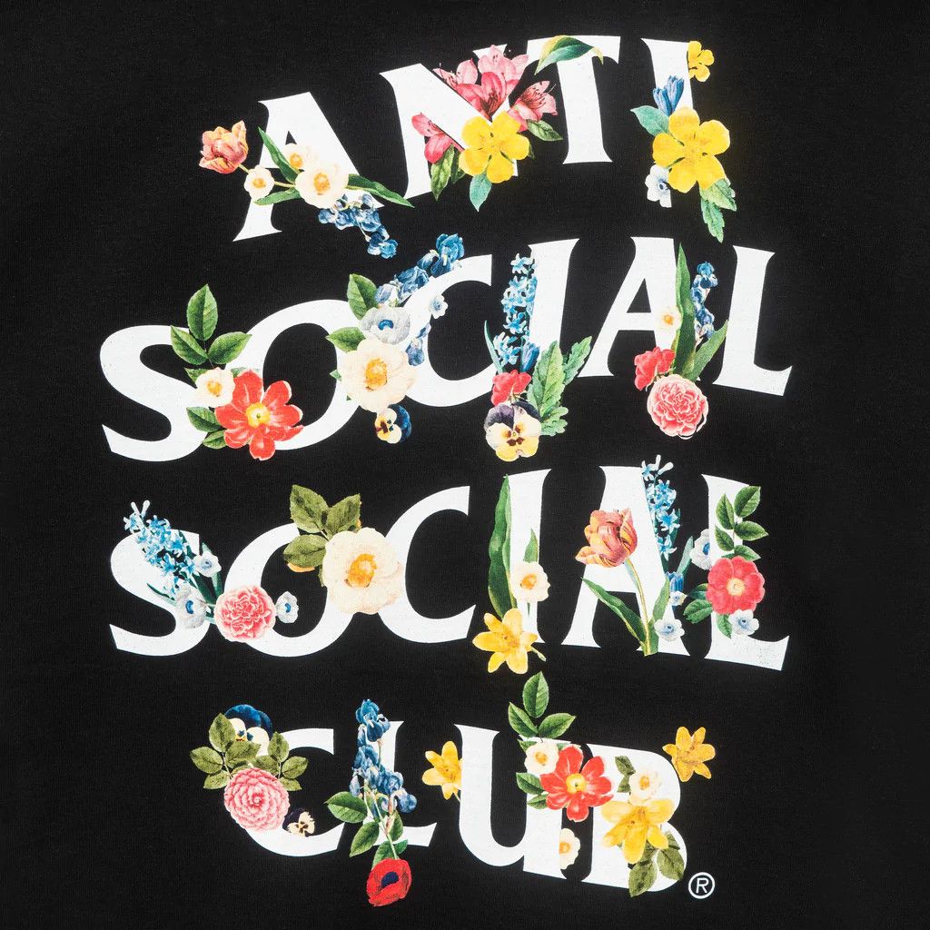 Anti Social Social Club DS White ASSC Sick & Tired Self Conclusion Black Tee FTP FOG Size US M / EU 48-50 / 2 - 2 Thumbnail