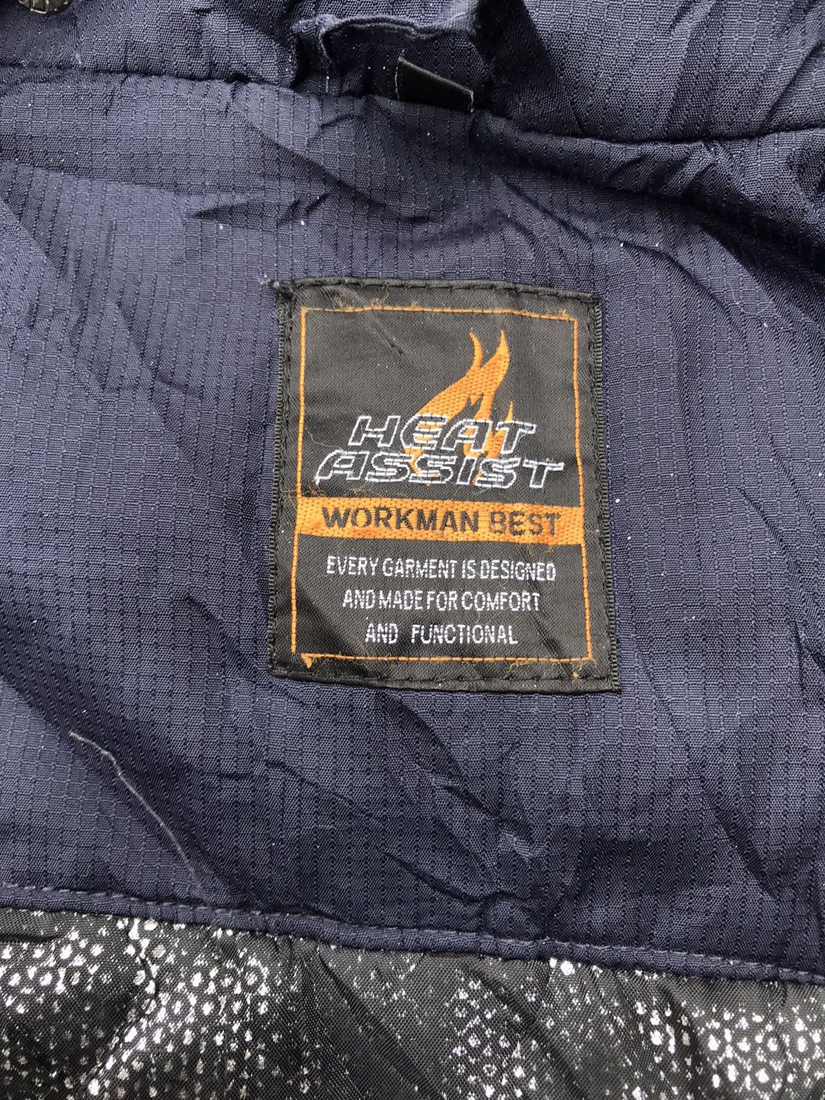 Vintage Vintage P.S.F.S Heat Assist Windbreaker Hoodie Size US XL / EU 56 / 4 - 9 Thumbnail