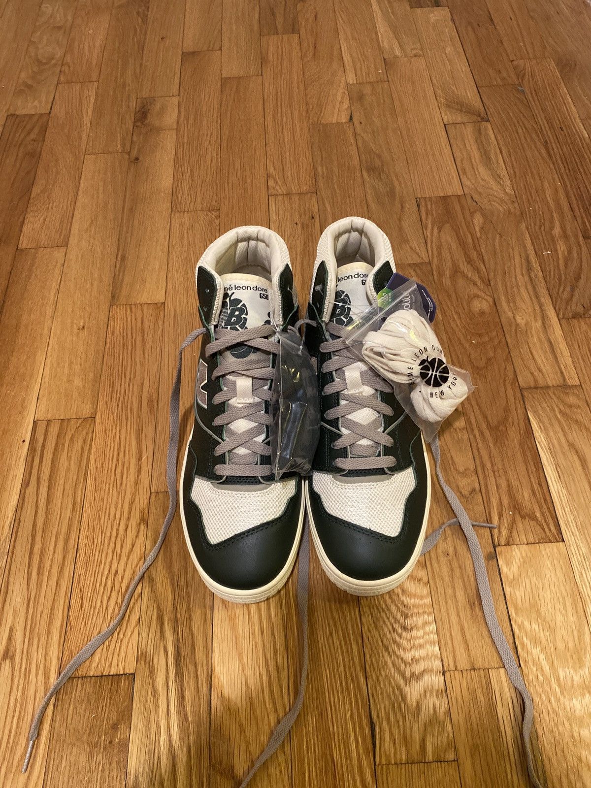 Aime Leon Dore × New Balance Botanical Green ALD / New Balance 650R Size US 10 / EU 43 - 4 Thumbnail
