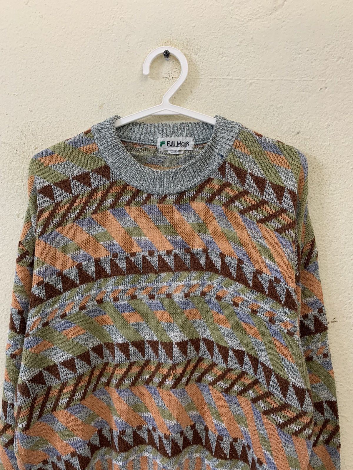 Aran Isles Knitwear Full Mark Colourfull Knitwear Size US L / EU 52-54 / 3 - 4 Thumbnail